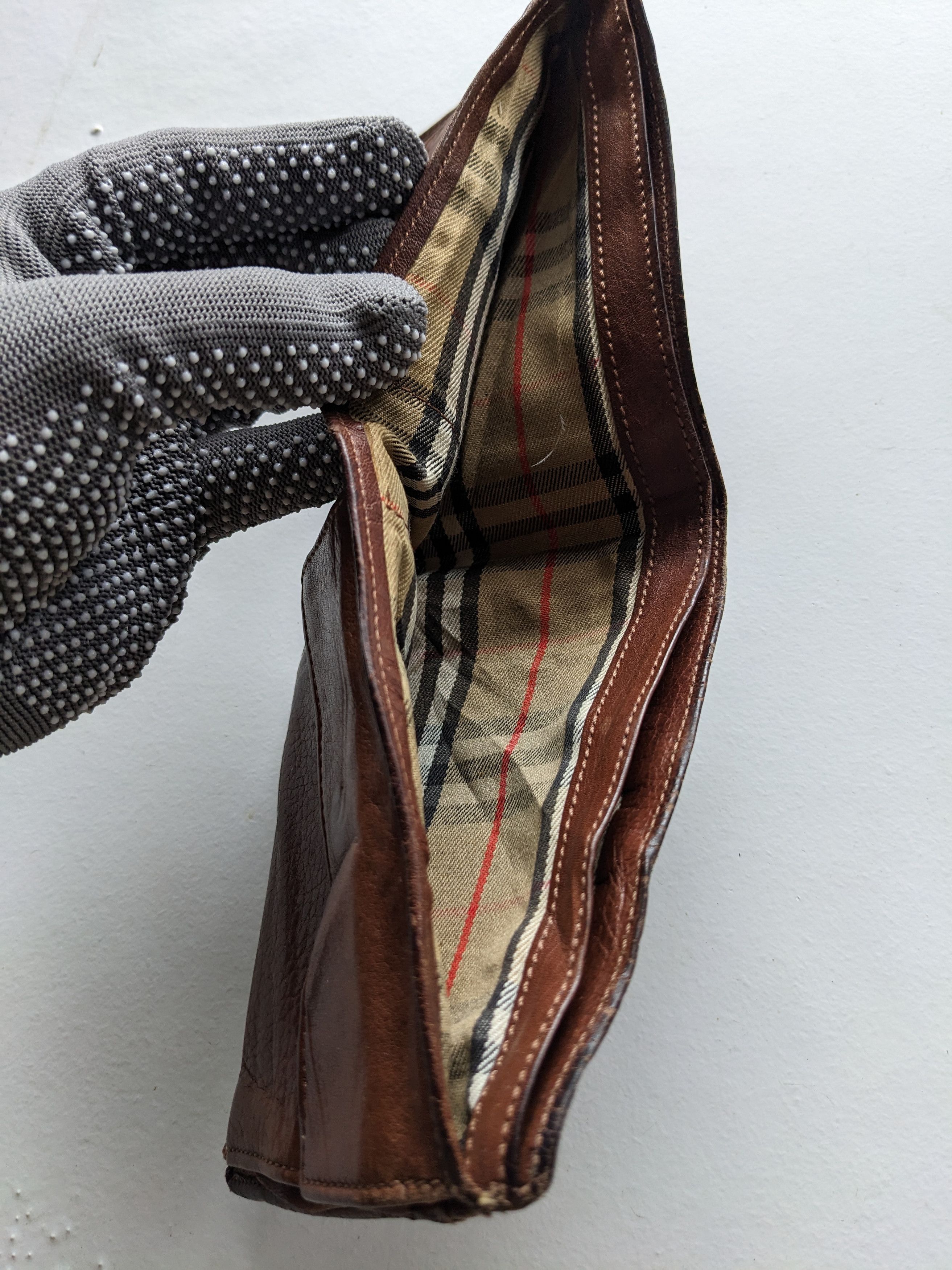 Burberry Vintage Burberrys leather wallet Size ONE SIZE - 8 Thumbnail