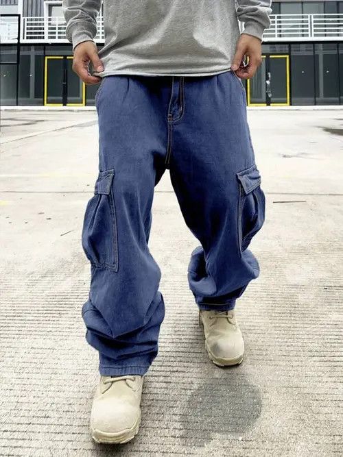 Japanese Brand Cargo Loose Fit Pants Gorpcore Size US 34 / EU 50 - 4 Thumbnail