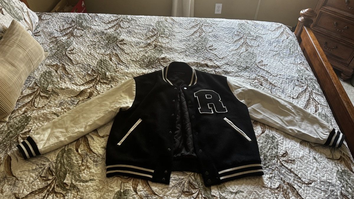Revenge Revenge Wool & Leather Varsity Jacket Size US M / EU 48-50 / 2 - 1 Thumbnail