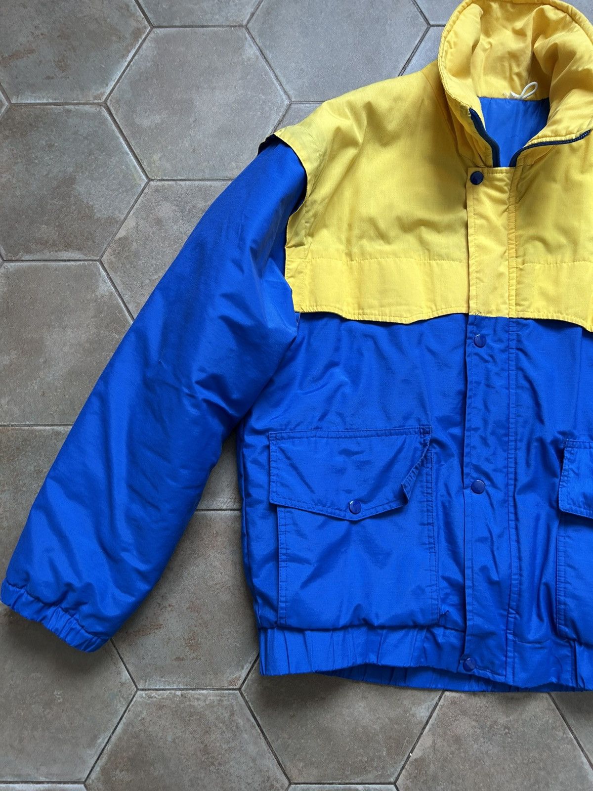 Camel Vintage 80s Camel F1 Team Lotus Honda Jacket Size US L / EU 52-54 / 3 - 3 Thumbnail