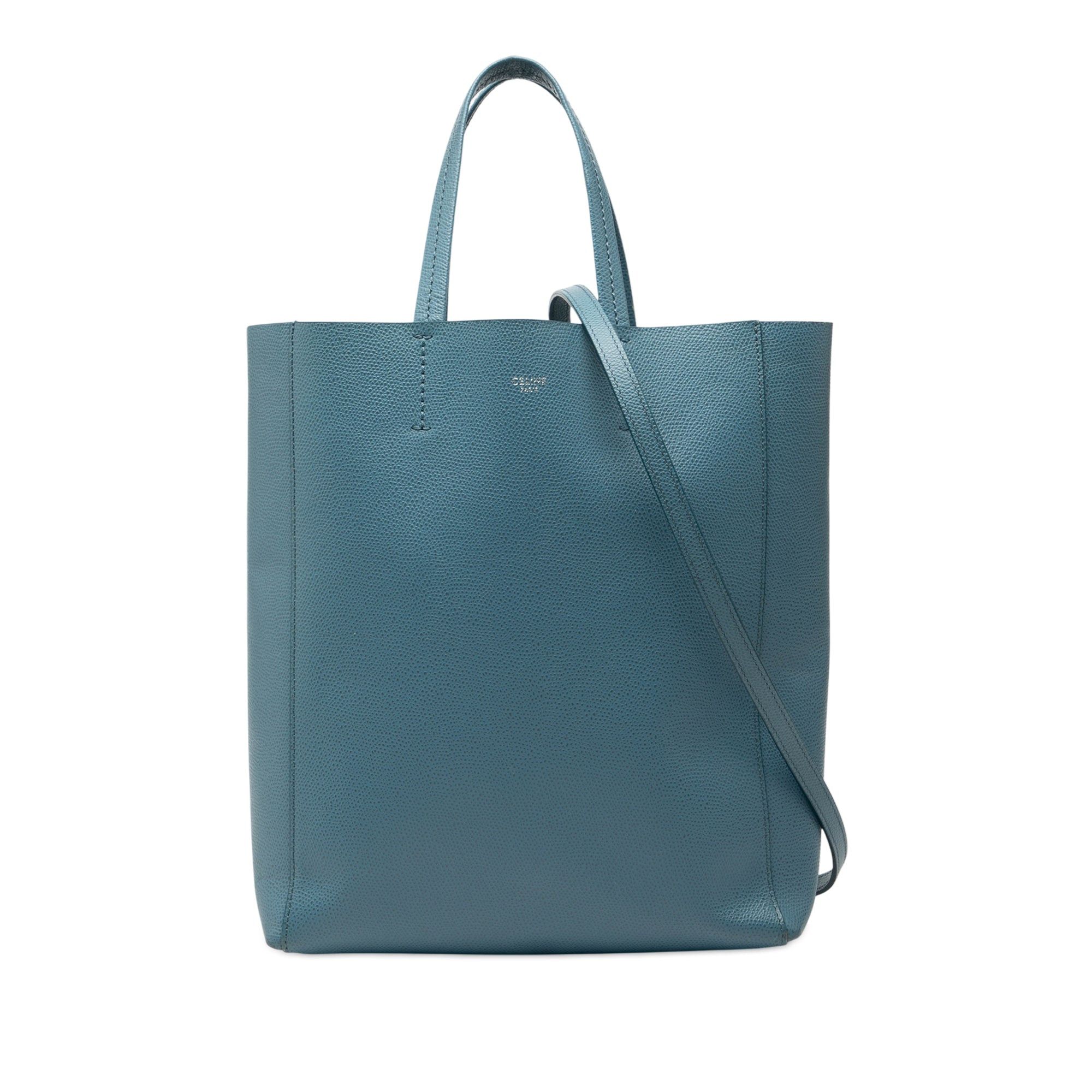 Celine Small Grained Calfskin Vertical Cabas Satchel Size ONE SIZE - 1 Thumbnail
