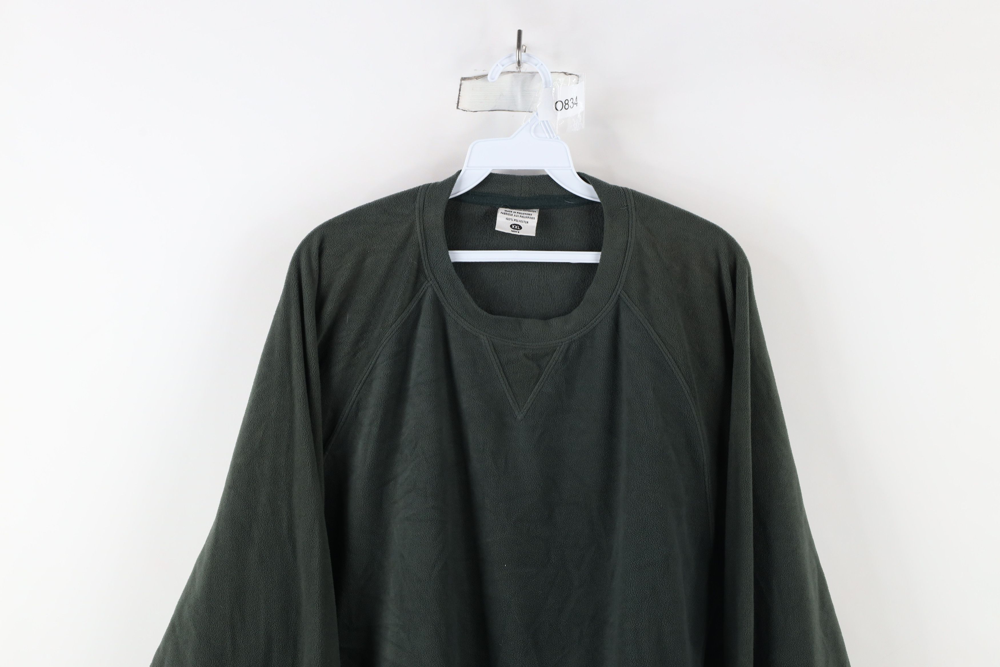 Columbia × Vintage Vintage Columbia Spell Out Fleece Crewneck Sweater Green Size US XXL / EU 58 / 5 - 2 Thumbnail
