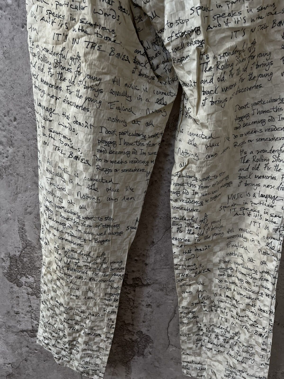 Comme des Garcons Homme Plus Comme des Garçons Homme Plus “Music Is a Language” Pants Size US 32 / EU 48 - 8 Thumbnail