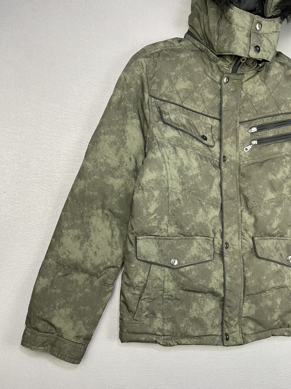If Six Was Nine AVAIL MODE CAMOUFLAGE PUFFER JACKET Size US M / EU 48-50 / 2 - 3 Thumbnail