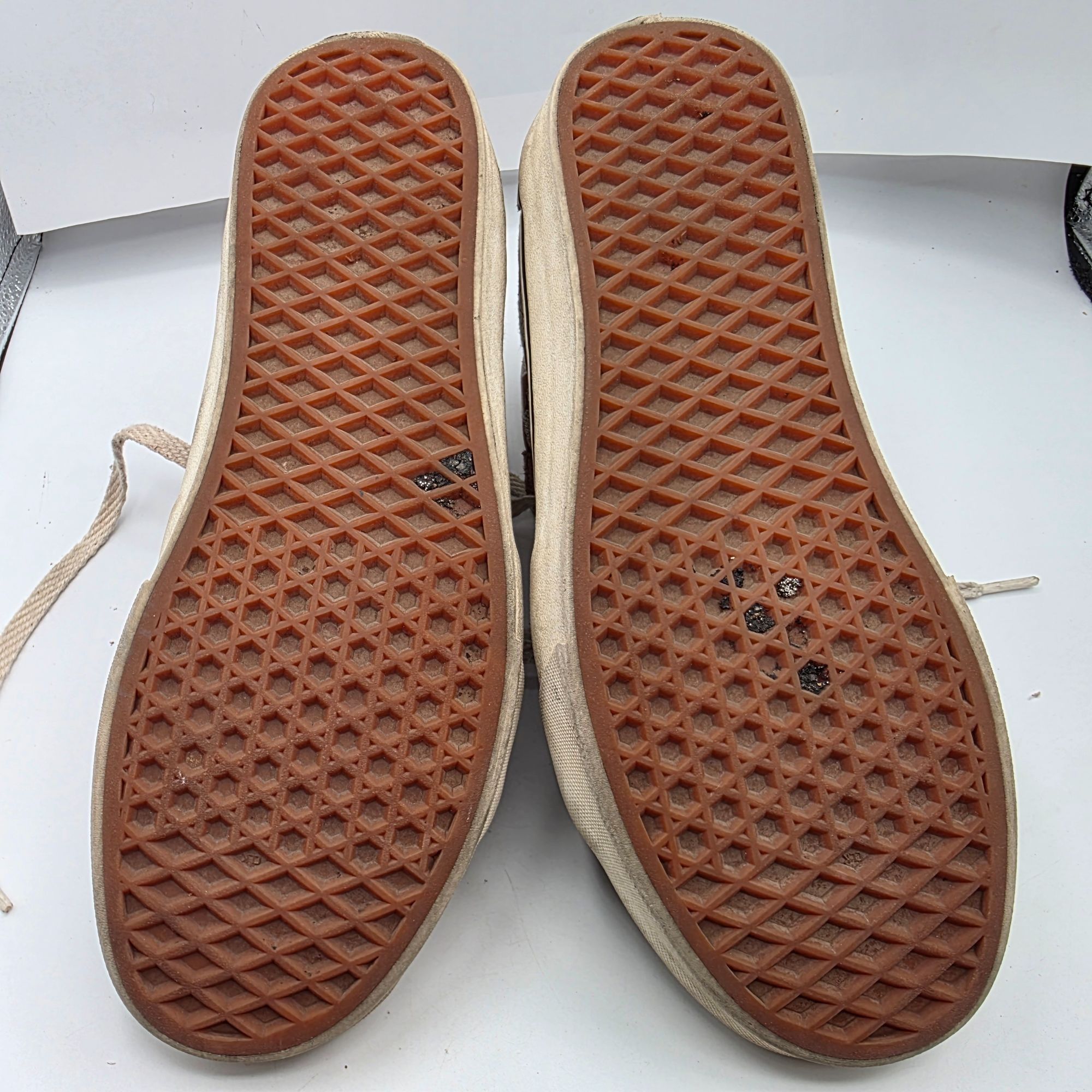Vans Vans Sk8-Hi Stitch Checkerboard Bitte Mens Size 9.5 Brown Sh Size US 9.5 / EU 42-43 - 8 Thumbnail