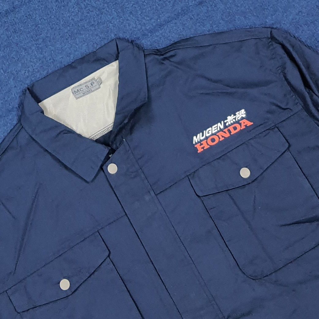 Japanese Brand Vintage Mugen Honda Motorsports Custom Logo Jacket C287N19 Size US XXL / EU 58 / 5 - 4 Thumbnail