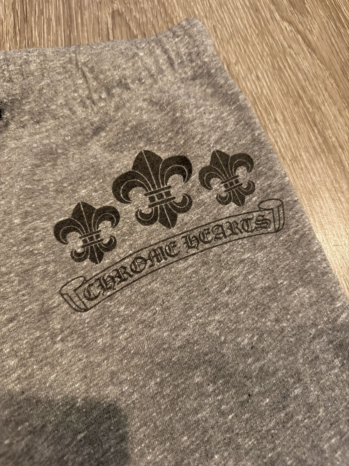 Chrome Hearts Chrome Hearts Heather Grey BS Fleur Print Sweatpants Small Size US 30 / EU 46 - 3 Thumbnail