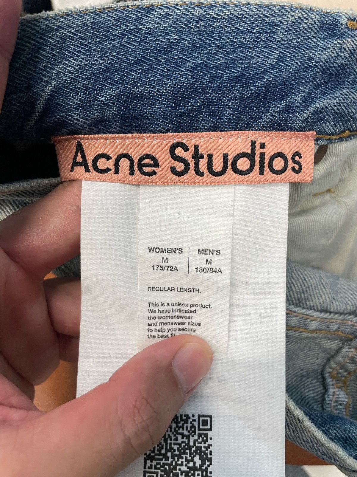 Acne Studios Acne Studios 1981M Dirt Pencillin Leather Denim Jeans Size US 32 / EU 48 - 7 Thumbnail