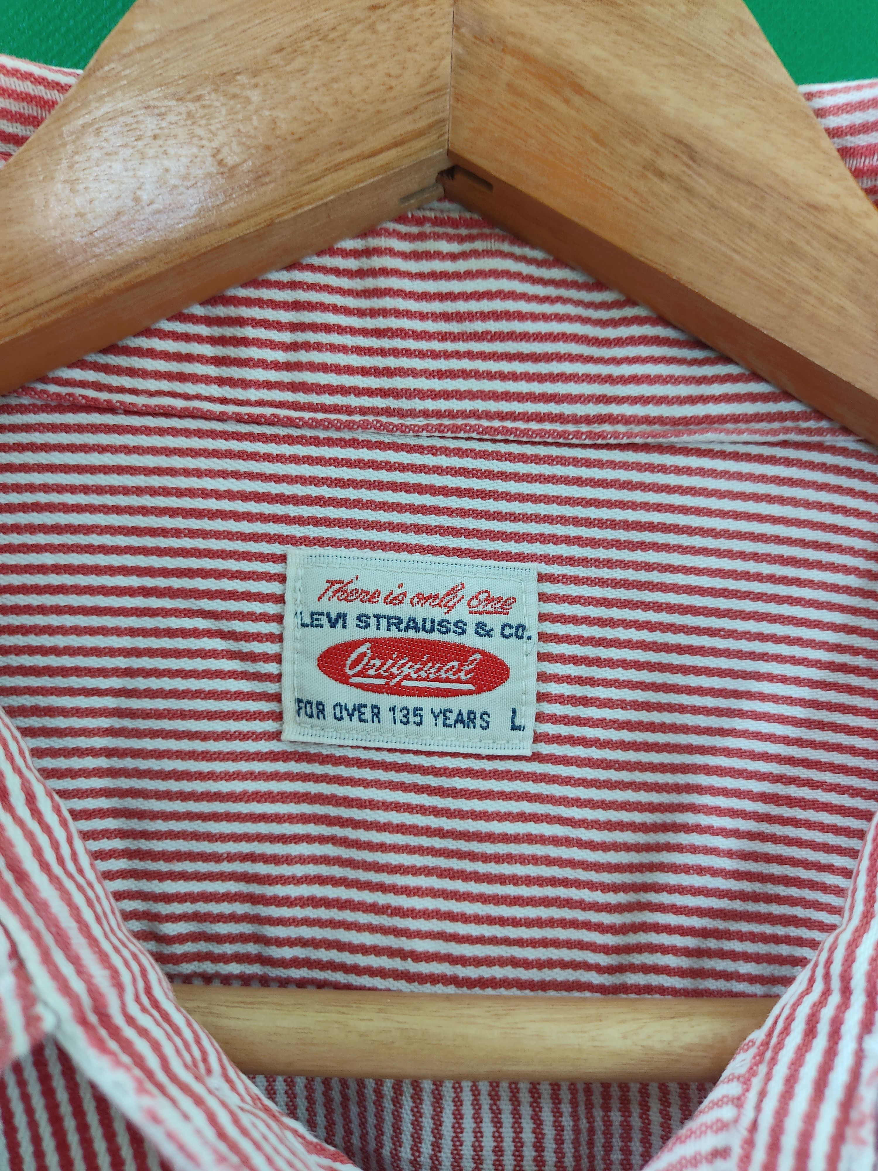 Levi's Vintage 90s Levi's Hickory Stripes Size US L / EU 52-54 / 3 - 9 Thumbnail