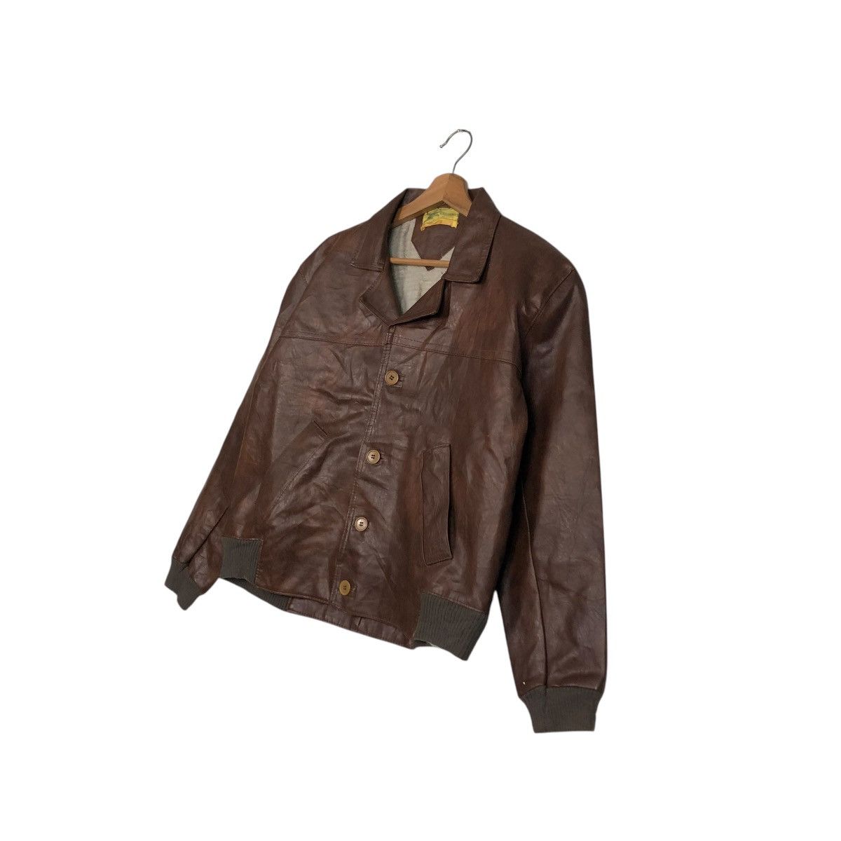 Vintage 🔥VINTAGE 70’s GENUINE LEATHER JACKET AVIATOR COLLECTION USA Size US M / EU 48-50 / 2 - 4 Thumbnail