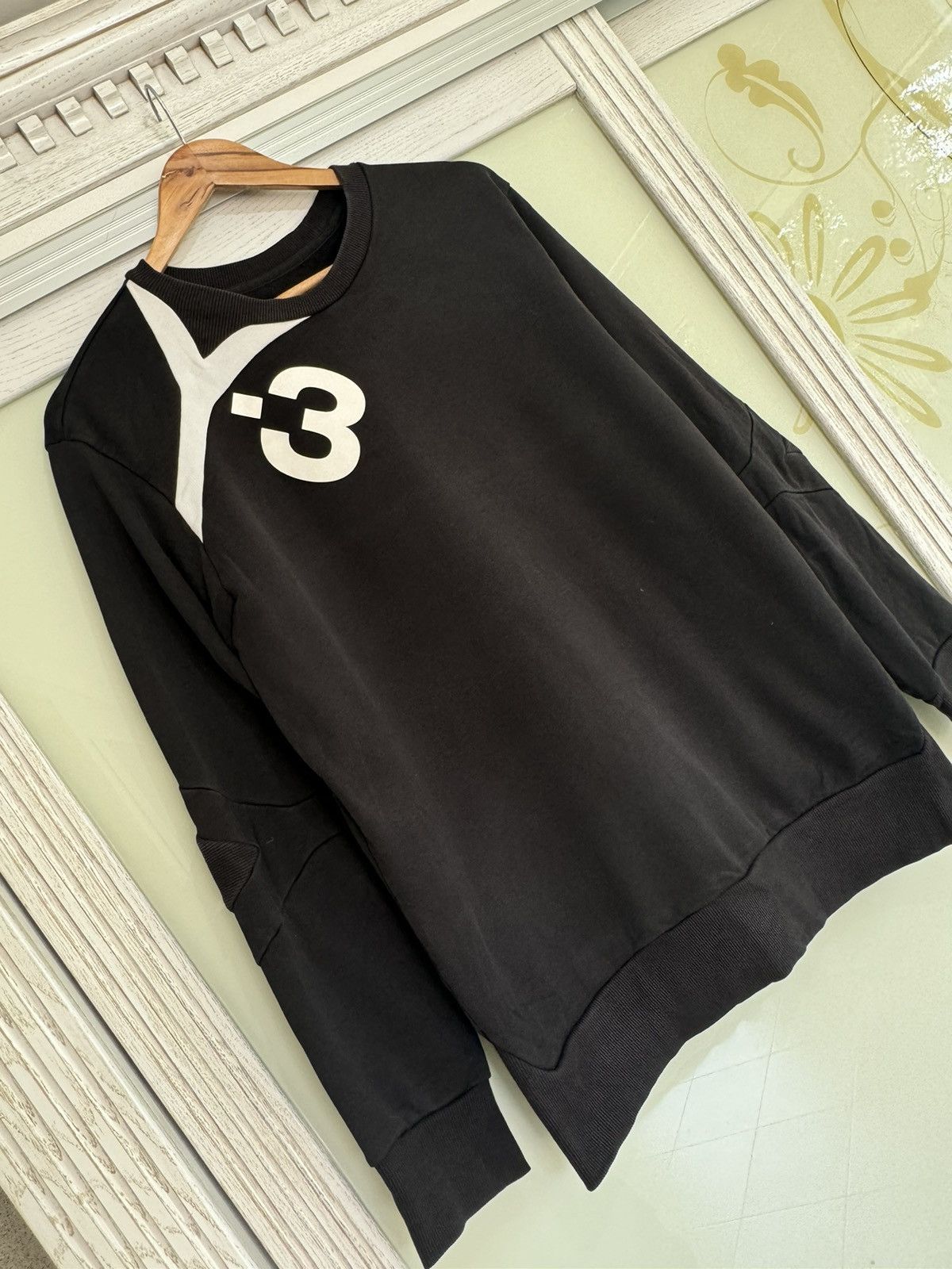 Adidas Adidas Yohji Yamamoto Y-3 Logo Sweater Size US M / EU 48-50 / 2 - 3 Thumbnail