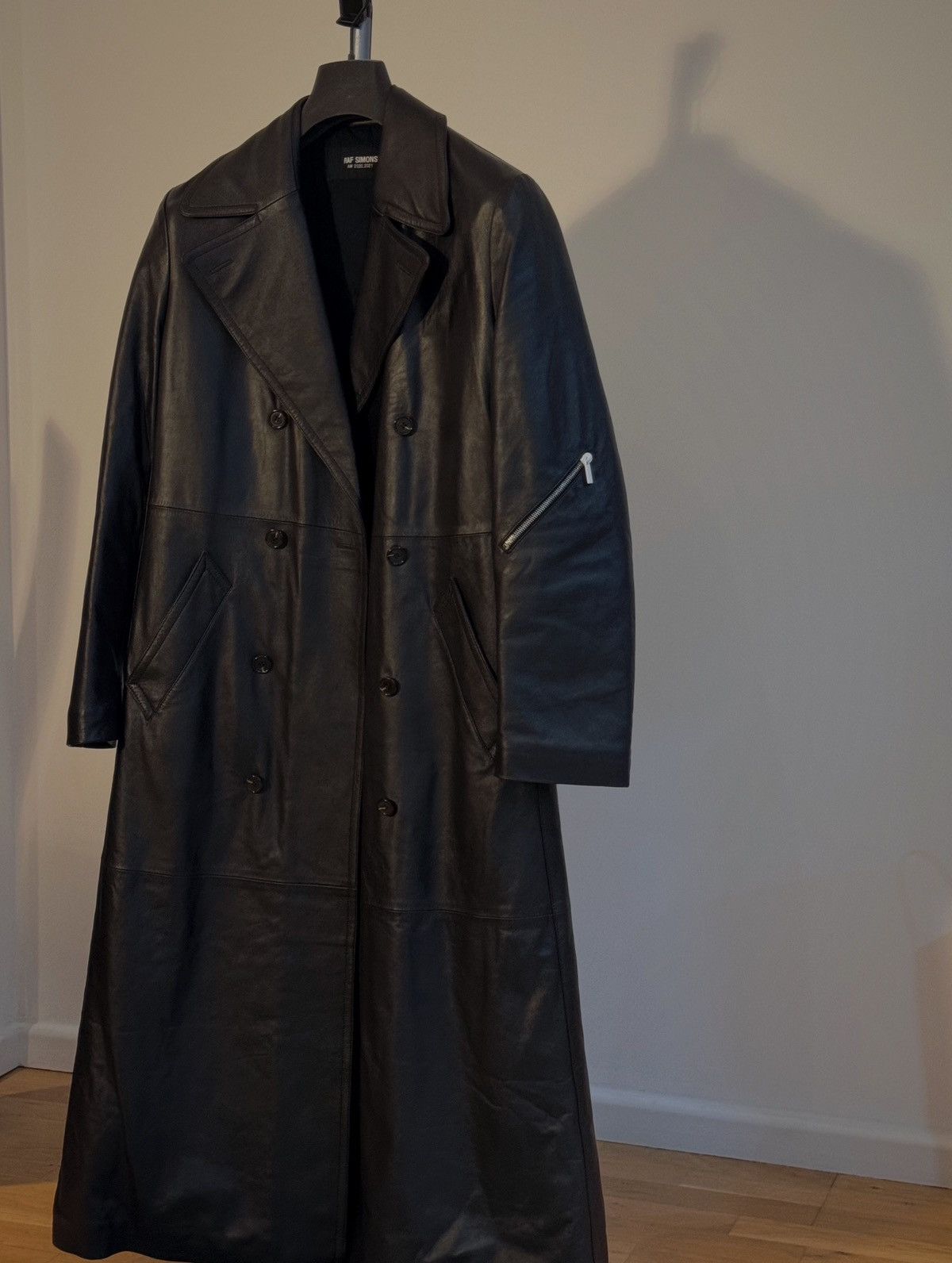 ジャケット・アウター RAF SIMONS/REVERSED TRENCH COAT RARE!! Raf Simons Riotriotriot 2001 - 2002 AW Collection by