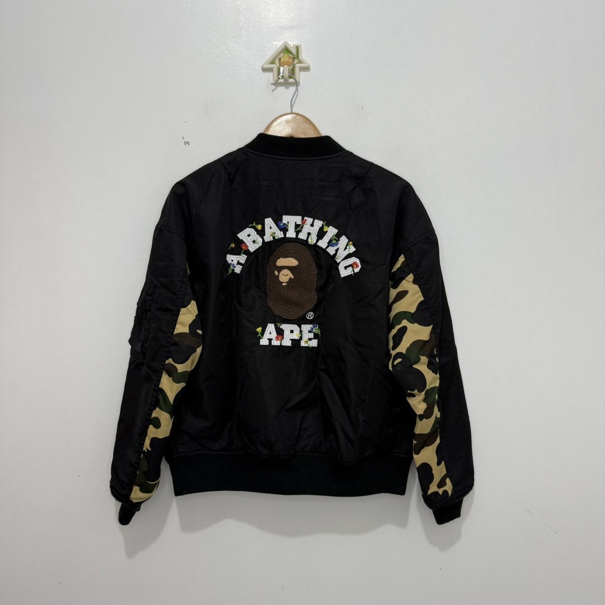 Bape Bape MA-1 Bomber Jacket Size S / US 4 / IT 40 - 1 Thumbnail
