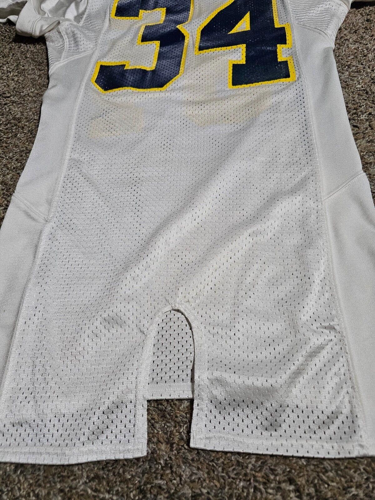 Nike Nike Team White football jersey Small Lasers #34 Size ONE SIZE - 10 Thumbnail