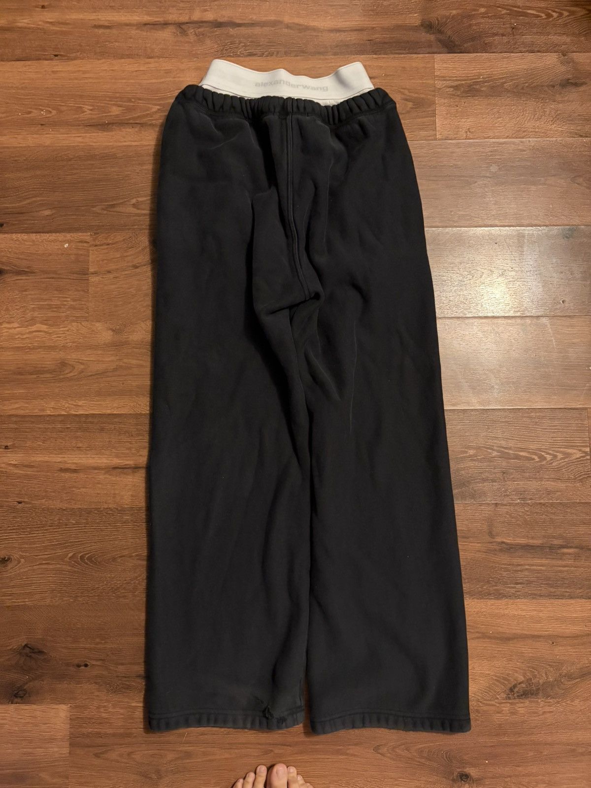 Alexander Wang Faded black alexander wang boxer sweatpants Size 27" / US 4 / IT 40 - 2 Thumbnail