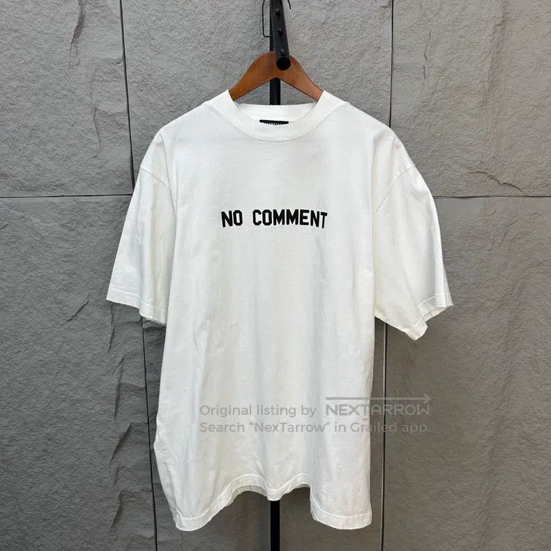 Balenciaga Balenciaga Printed Short-sleeve T-shirt Size US XXS / EU 40 - 1 Thumbnail
