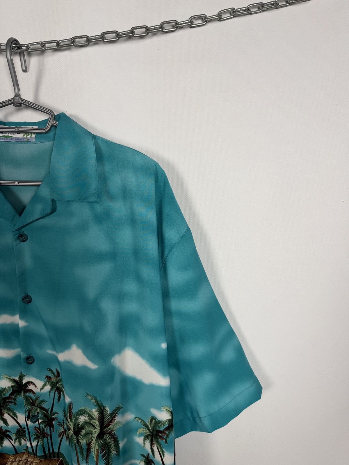 Other Memo's World Wide Hawaiian Short Sleeve Shirt Hawaii Palm XL Size US XL / EU 56 / 4 - 2 Thumbnail