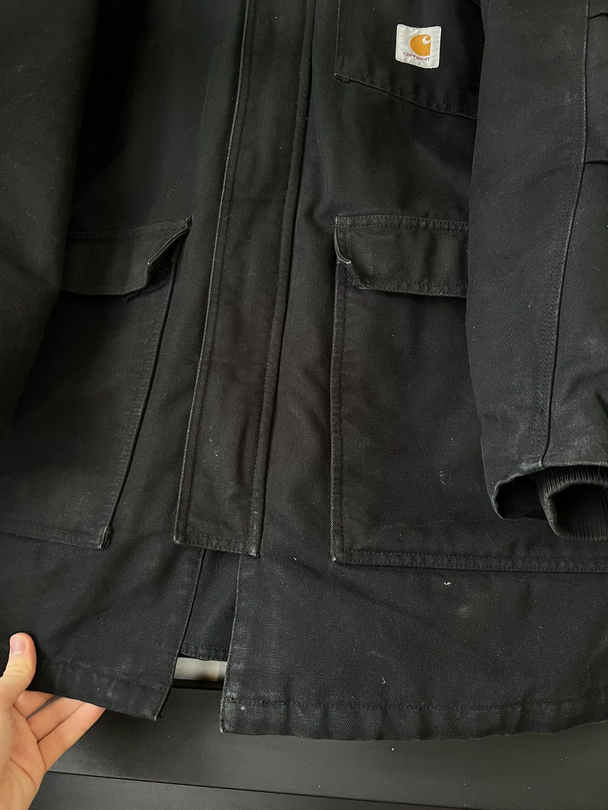 Carhartt Vintage 00s Carhartt Parka Jacket Workwear Streetwear Hype Size US M / EU 48-50 / 2 - 4 Thumbnail