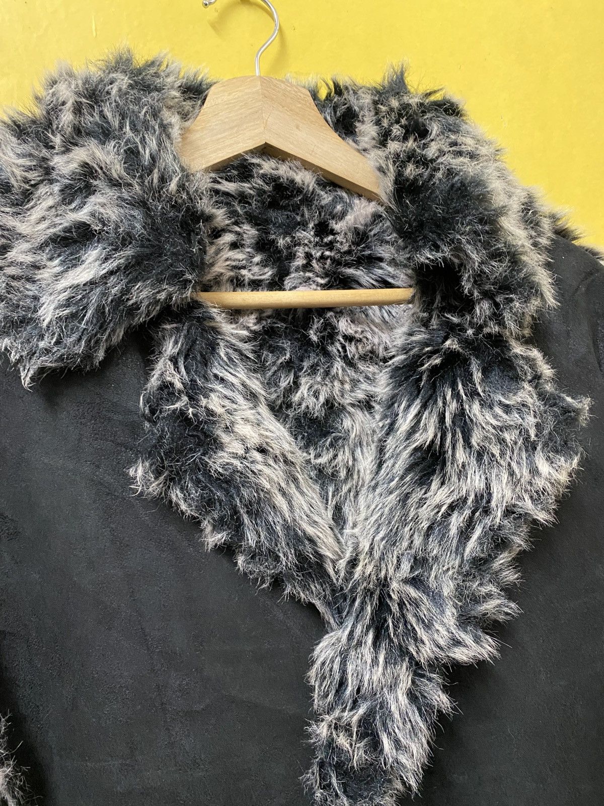semanticdesign Semanticdesign Faux Fur Long Coat Size L / US 10 / IT 46 - 3 Thumbnail