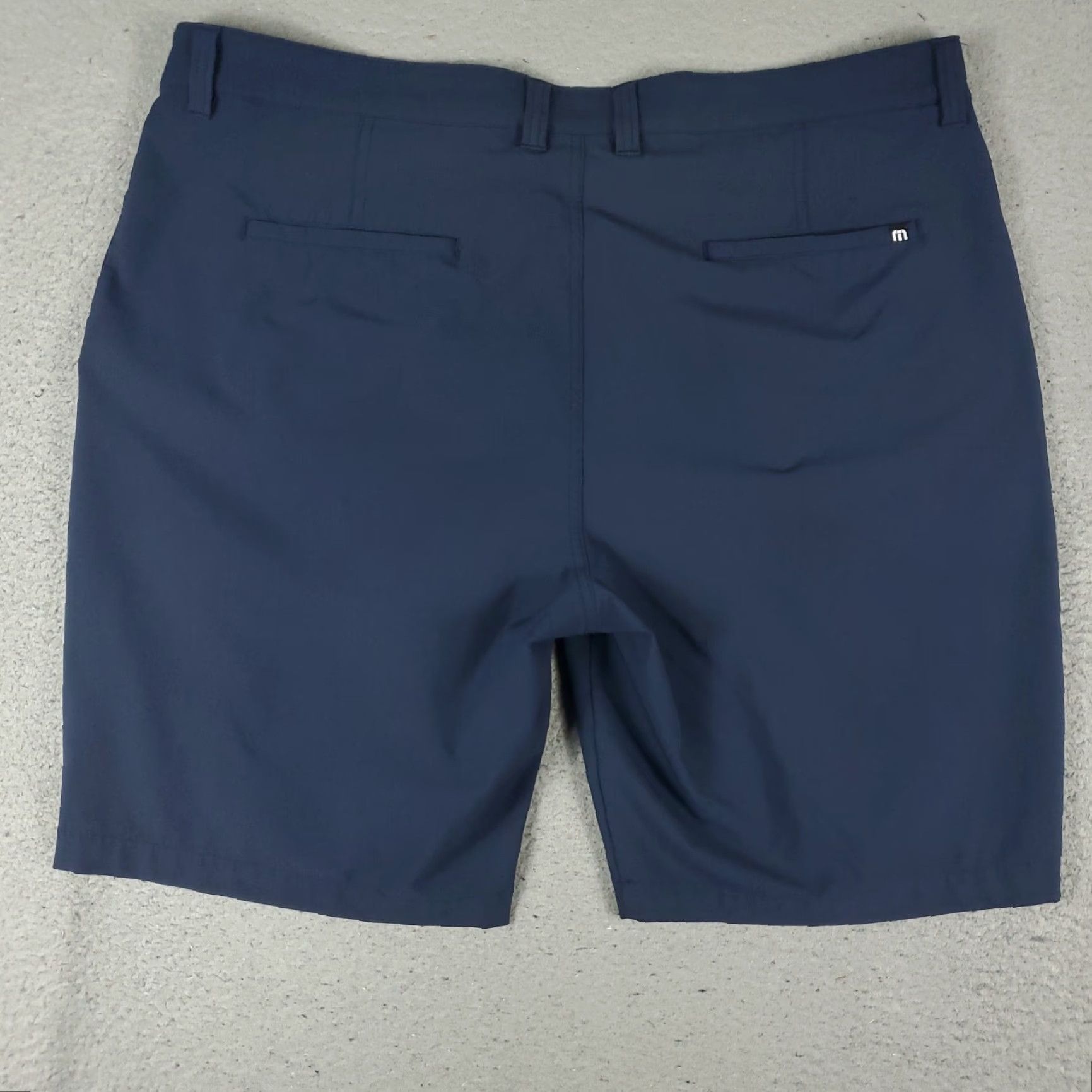 TravisMathew Travis Mathew Shorts Mens 40 Blue Golf Casual Flat Front Chino Vintage No Size US 40 / EU 56 - 4 Thumbnail