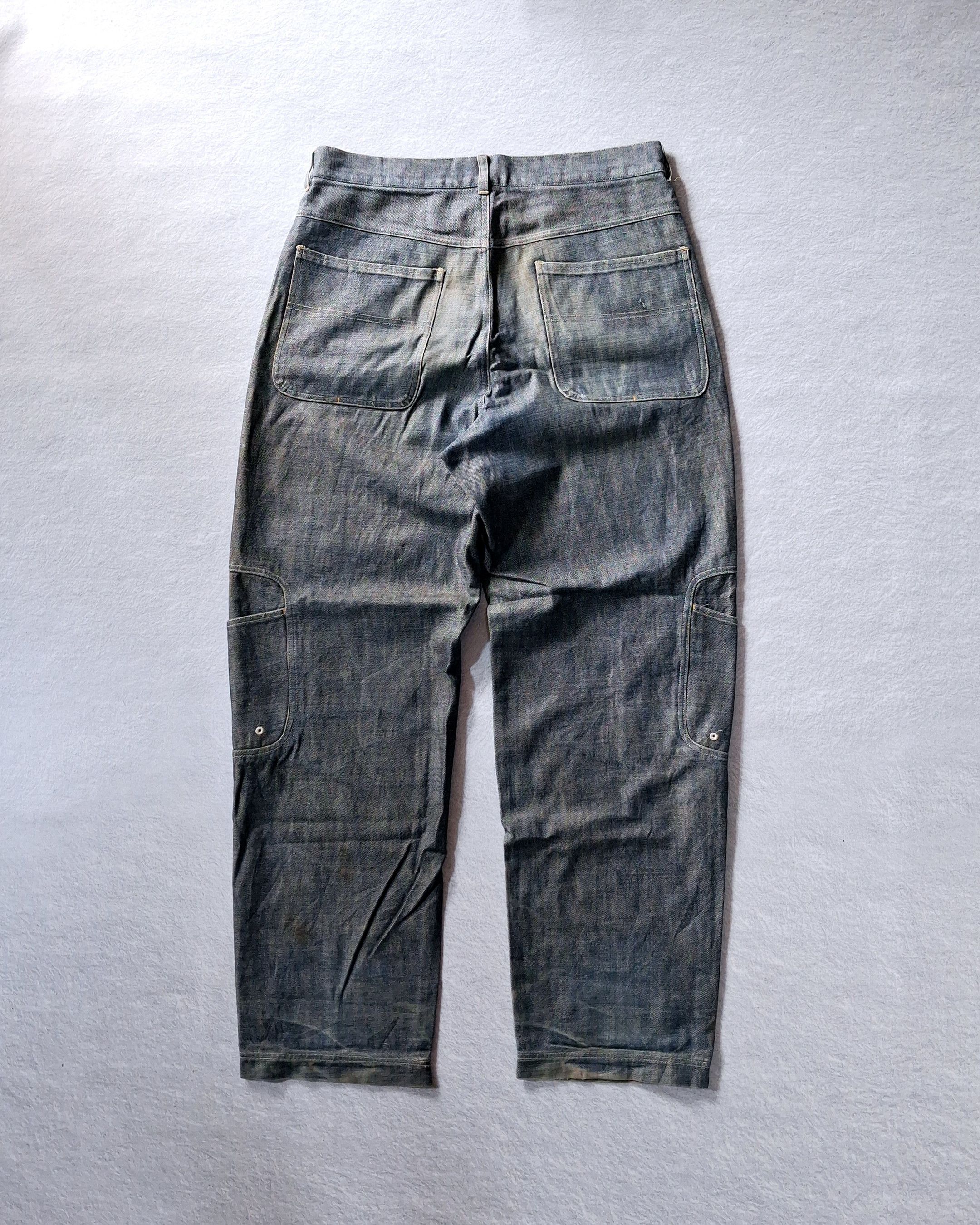 Japanese Brand BOOTLEGBOOTH DENIM PANTS BAGGY STYLE MULTIPOCKET Size US 34 / EU 50 - 13 Thumbnail