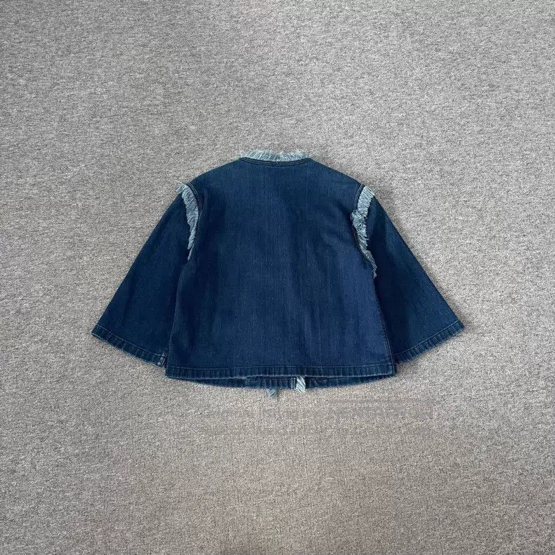 Louis Vuitton Louis Vuitton Show style fringed denim jacket Size XS / US 0-2 / IT 36-38 - 2 Thumbnail