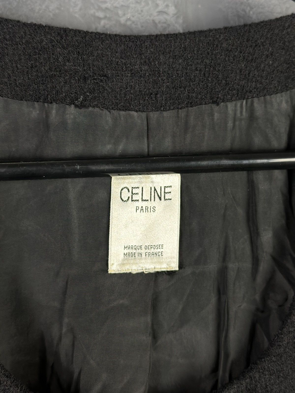 Celine Archive Celine Wool Blazer Vintage Size L / US 10 / IT 46 - 5 Thumbnail