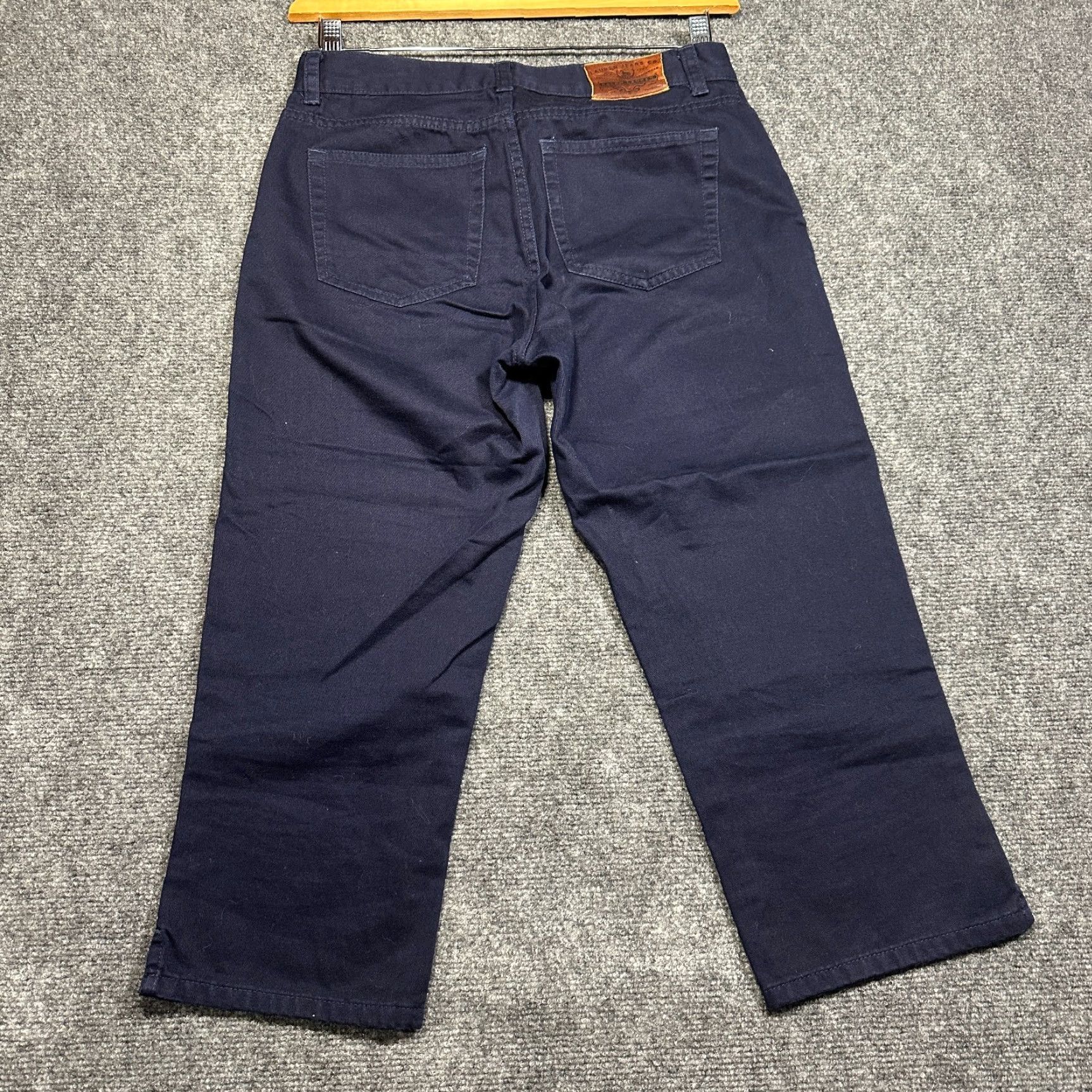Ralph Lauren Lauren Ralph Lauren Pants Womens 2 Blue Cotton Classic Midcalf Straight Cropped 2Pockets Vintage No? Size 26" / US 2 / IT 38 - 6 Thumbnail