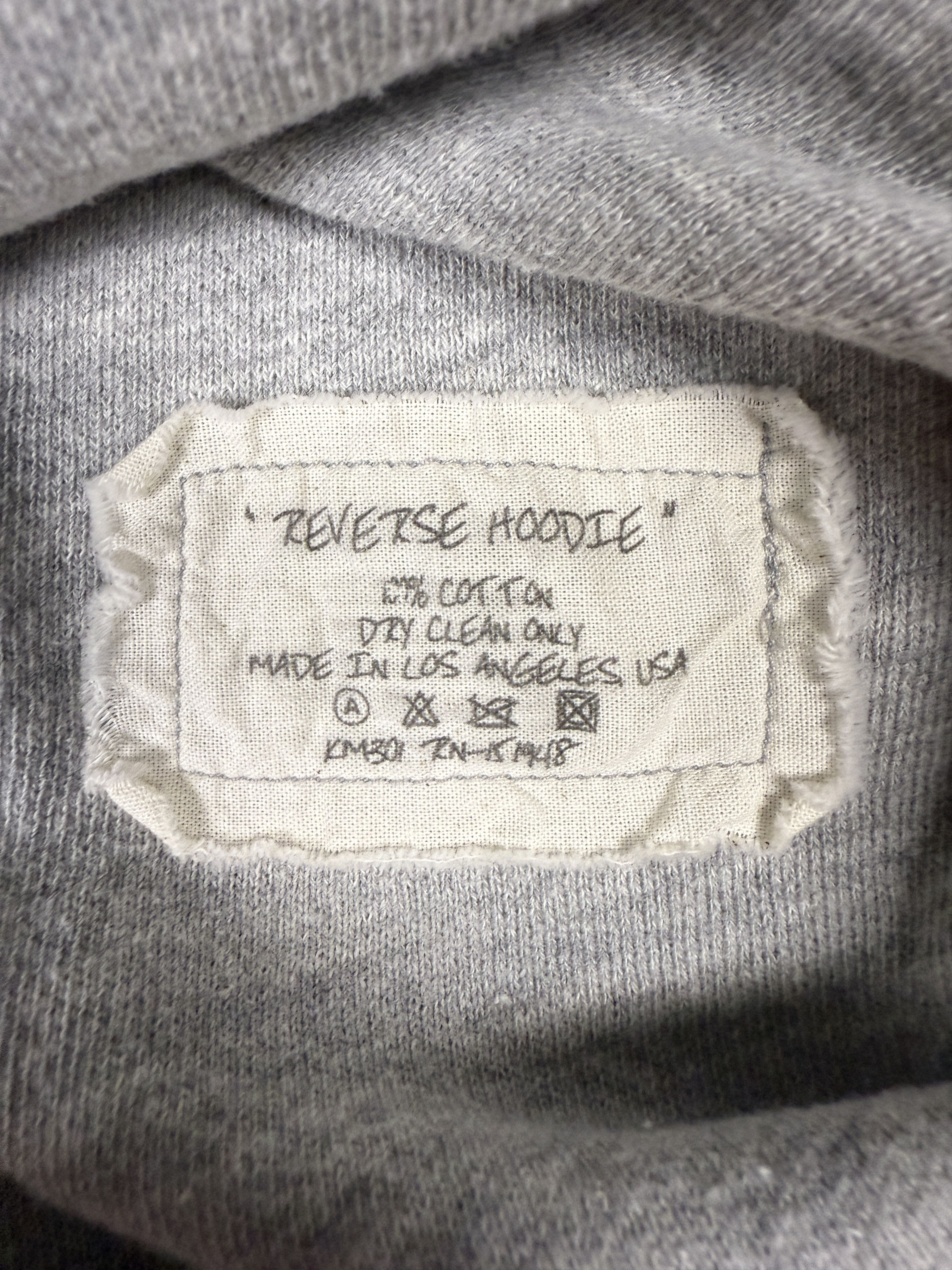Greg Lauren $750 Greg Lauren Reverse Hoodie Size US XL / EU 56 / 4 - 6 Thumbnail