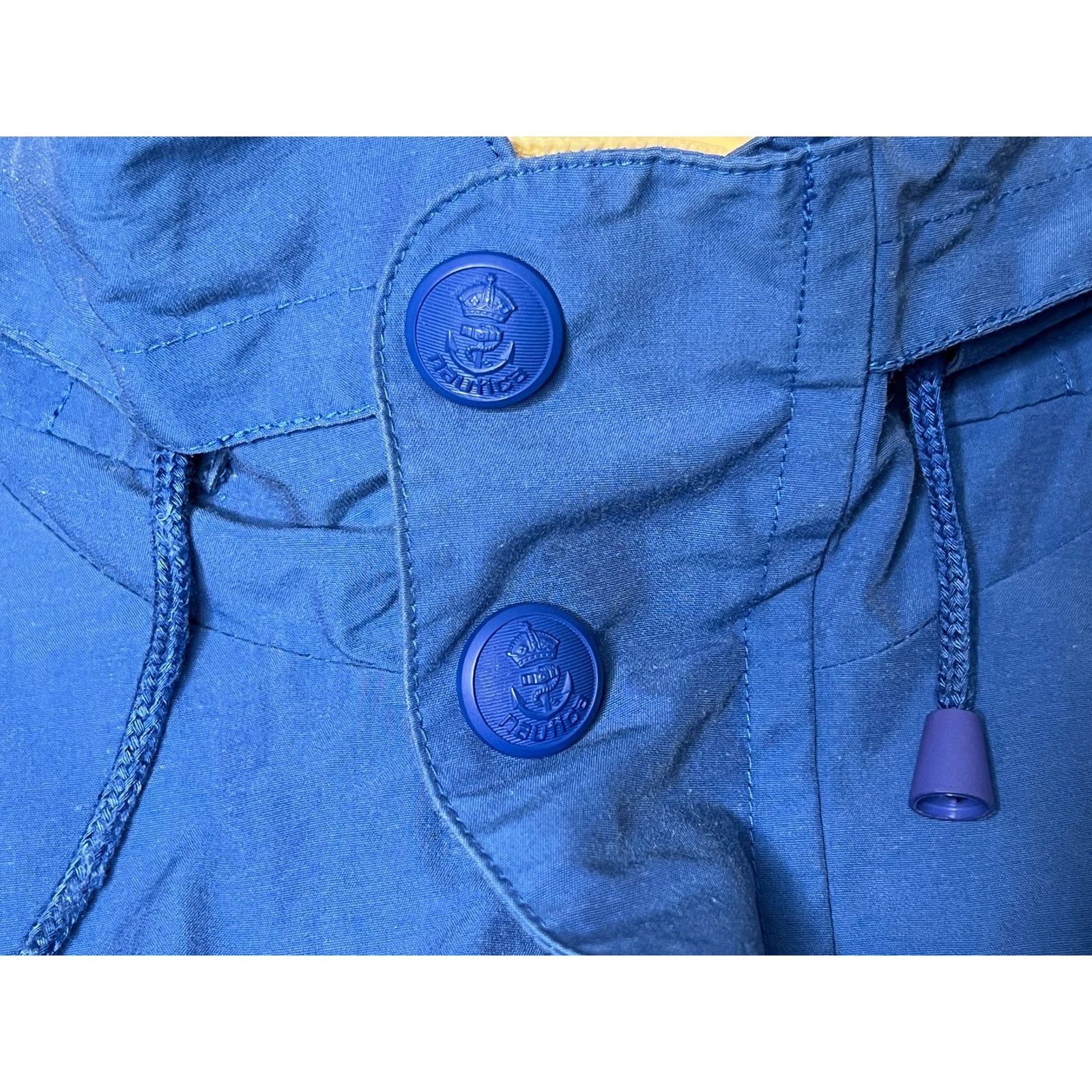 Nautica × Vintage Vintage 90s Nautica Sport Reversible Blue and Yellow Jacket Size US XL / EU 56 / 4 - 7 Thumbnail