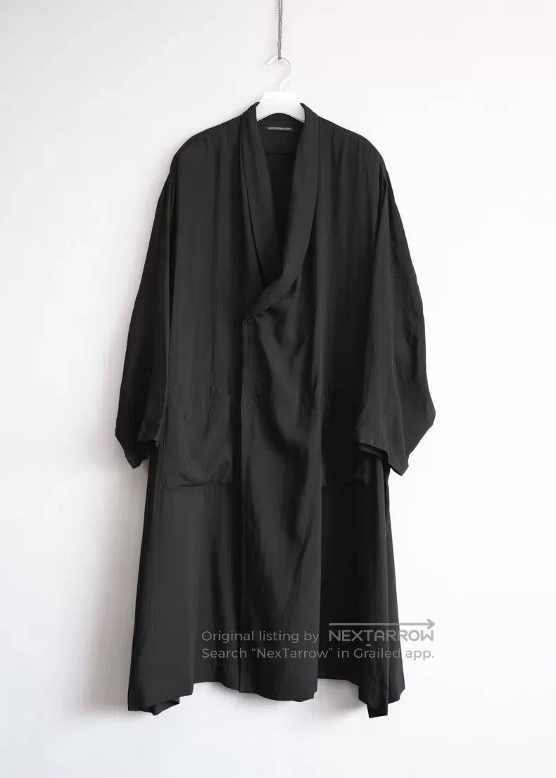 Yohji Yamamoto Yohji Yamamoto 13SS drop shoulder kimono coat| Size US S / EU 44-46 / 1 - 2 Thumbnail
