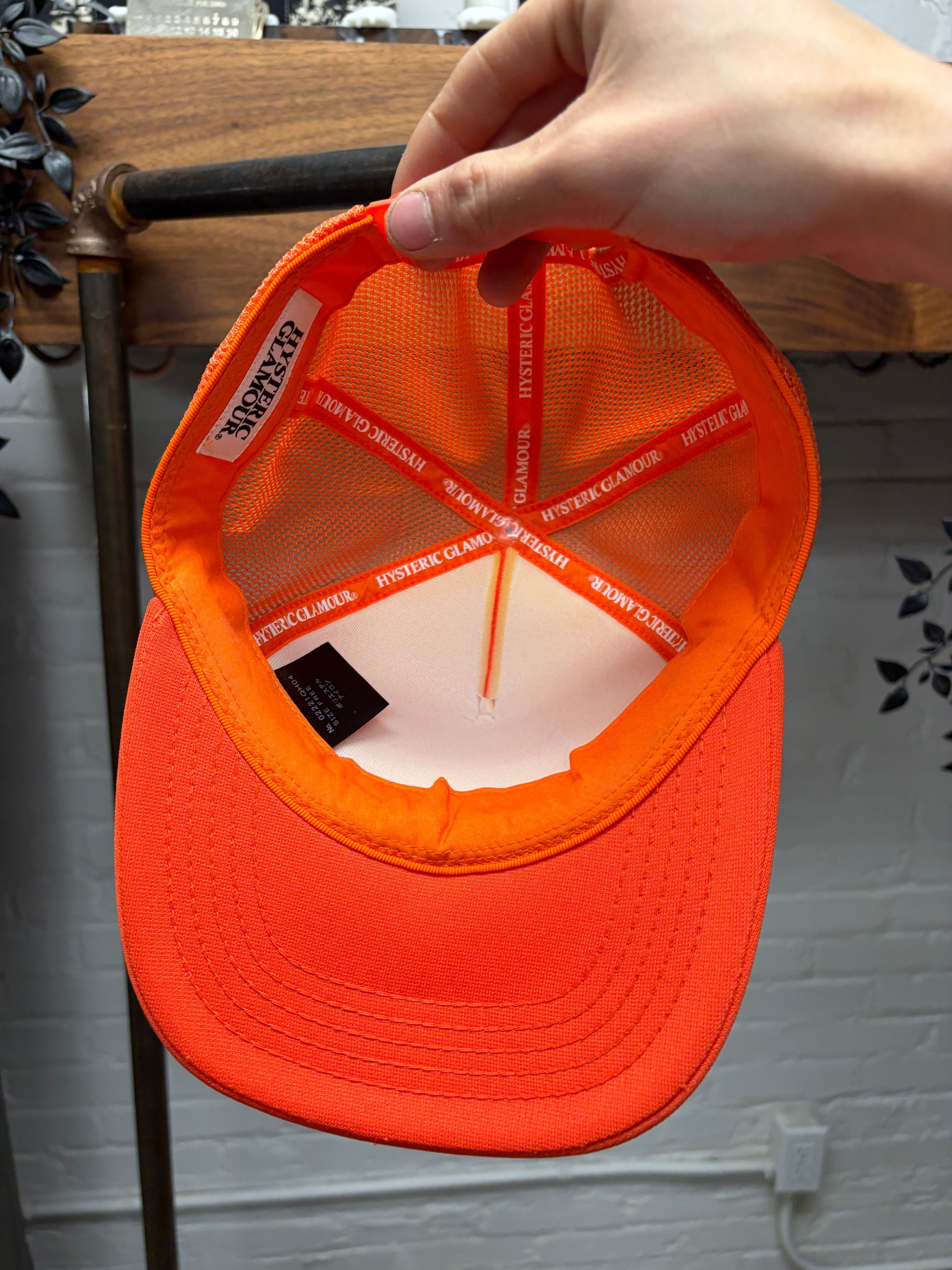 Hysteric Glamour Hysteric Glamour ‘Super Thirsty’ Mesh Trucker Hat Size ONE SIZE - 5 Thumbnail