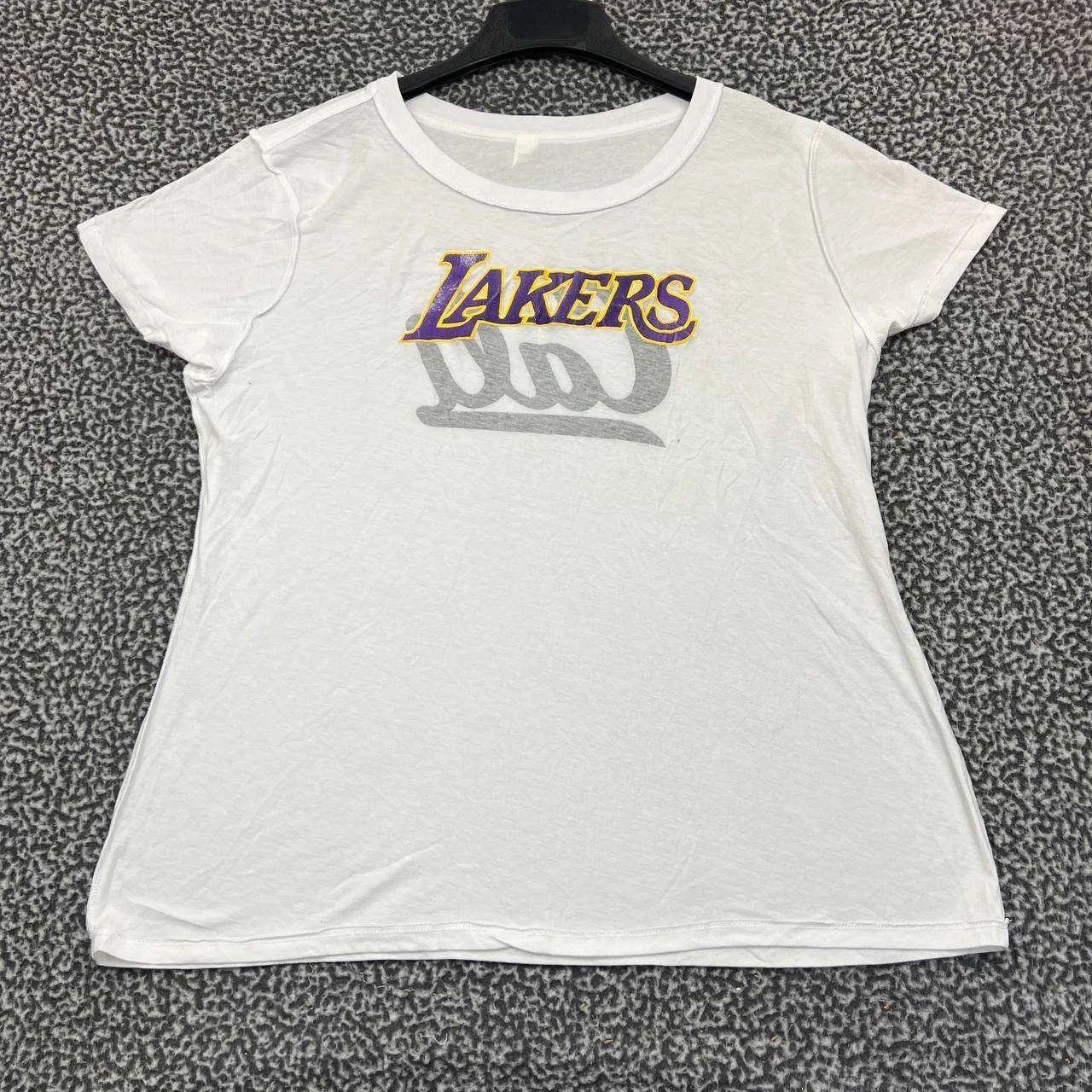 Other Cali Shirt Women 3X Los Angeles LA Lakers Crew Neck Size ONE SIZE - 2 Thumbnail