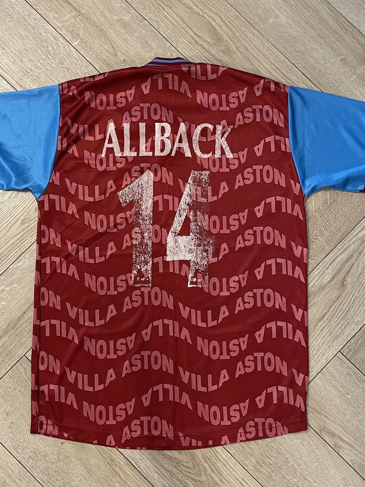 Vintage Vintage Aston Villa FC '90 Home Shirt Size US L / EU 52-54 / 3 - 4 Thumbnail