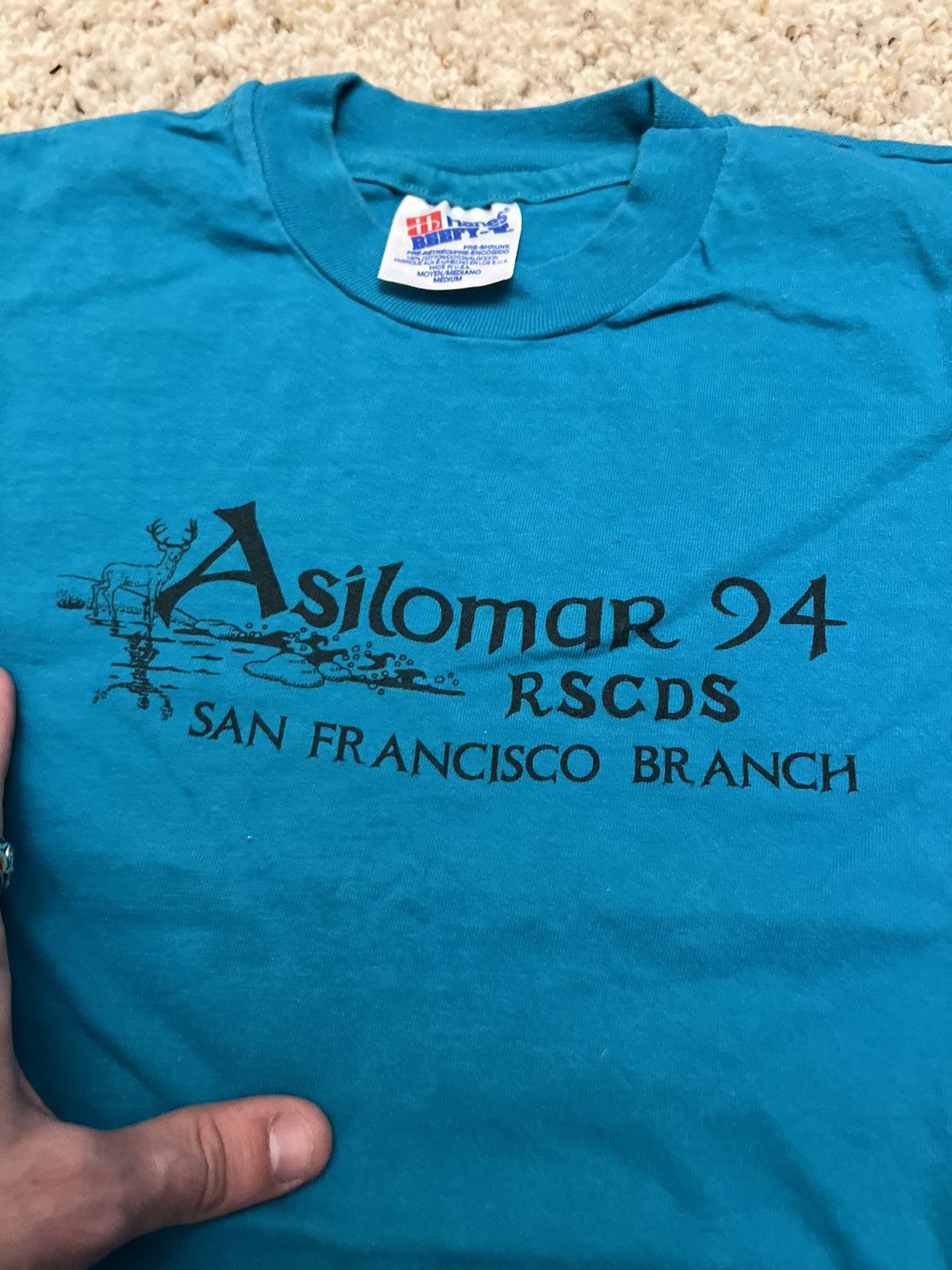 Vintage Vintage 1994 Asilomar RSCDS single stitch Size US M / EU 48-50 / 2 - 2 Thumbnail