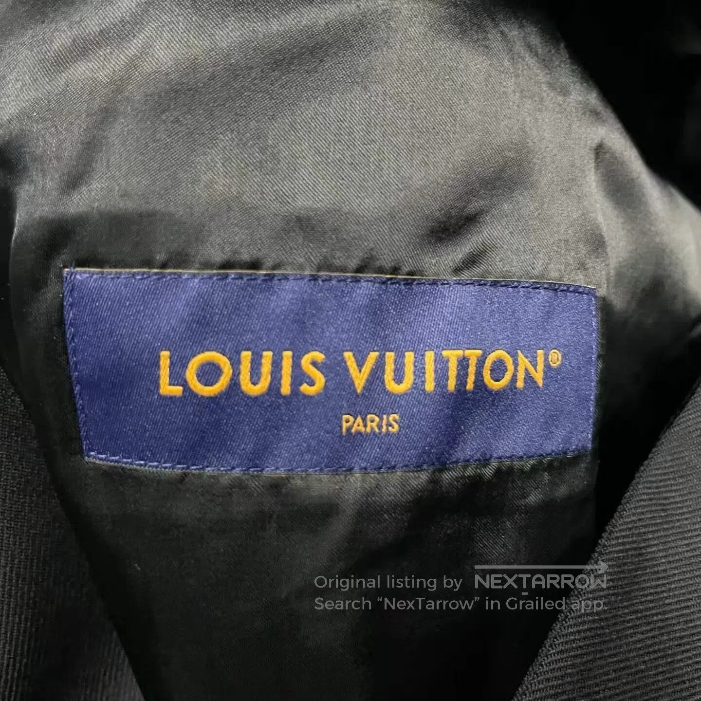 Louis Vuitton Louis Vuitton Logo letter jewelry-trimmed wool long-sleeve Size US L / EU 52-54 / 3 - 2 Thumbnail