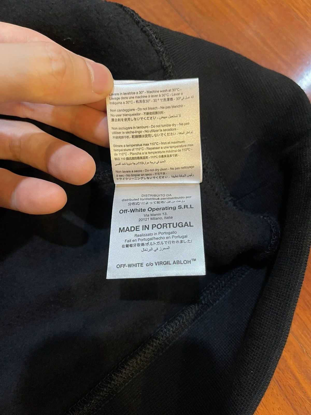 Fragment Design × Off-White × Virgil Abloh 🔥NEW WITH TAG!! Offwhite x Flagment hoodie 2016🔥 Size US XL / EU 56 / 4 - 10 Thumbnail