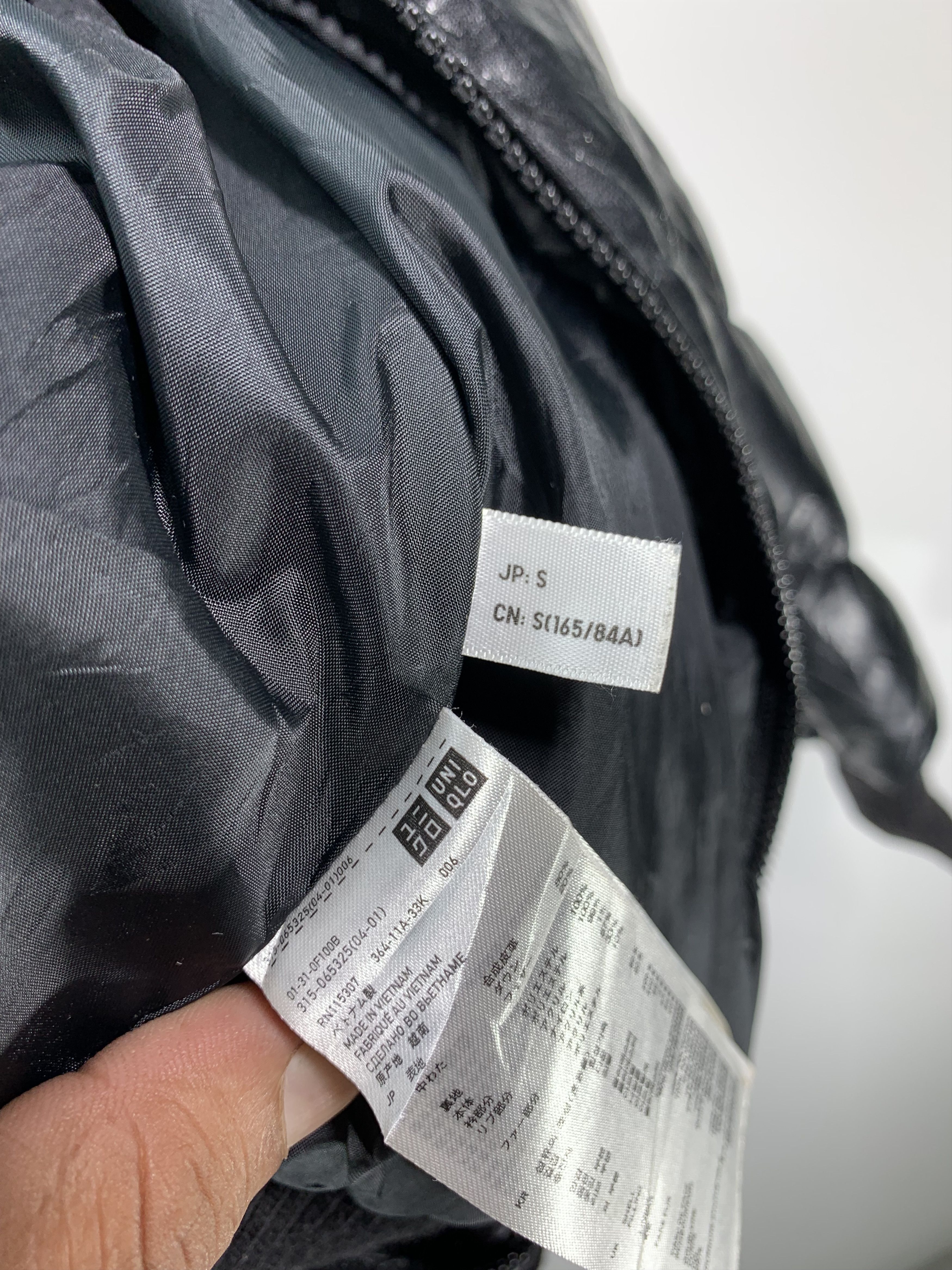 Uniqlo × Vintage ⚡️Wet Uniqlo Down Collection Puffer Jacket Size US S / EU 44-46 / 1 - 8 Thumbnail