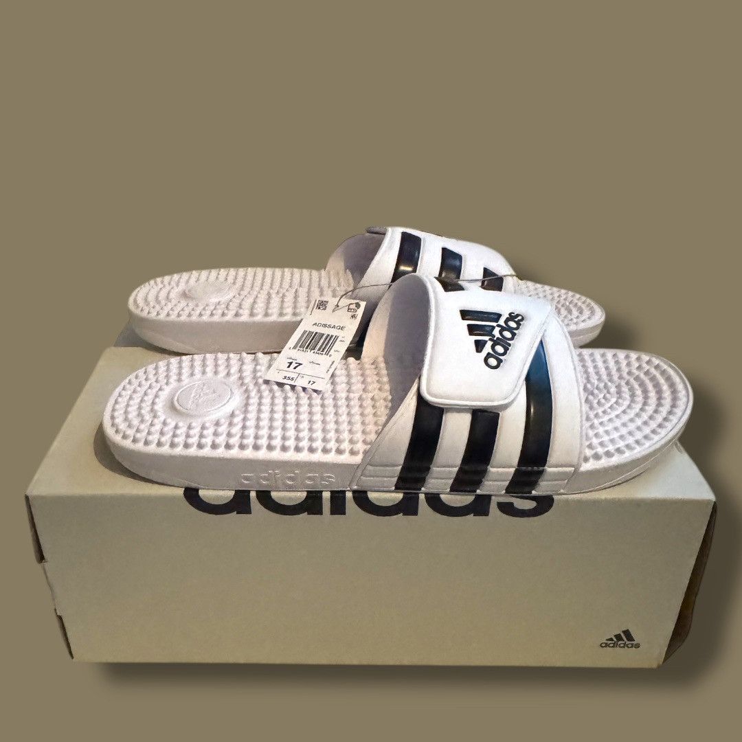 Adidas adidas Unisex-Adult Adissage Slides Sandal Men’s Size 17 Size US 15 / EU 48 - 8 Thumbnail