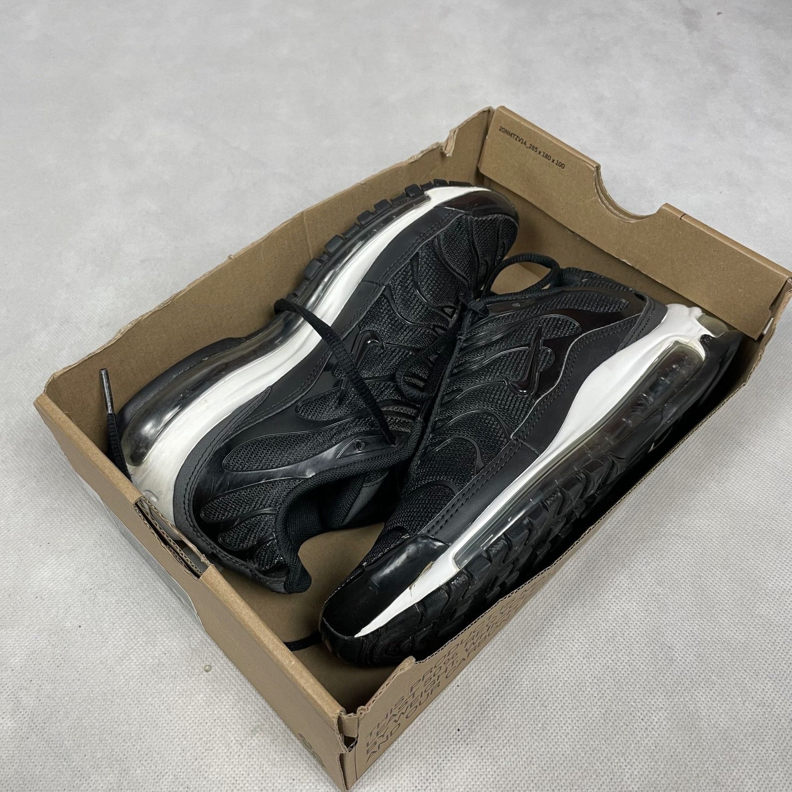 Nike Nike Air Max 97 Plus AH8144-001 Kids Black Sneaker Shoes 4.5 Size US 5.5 / EU 38 - 3 Thumbnail