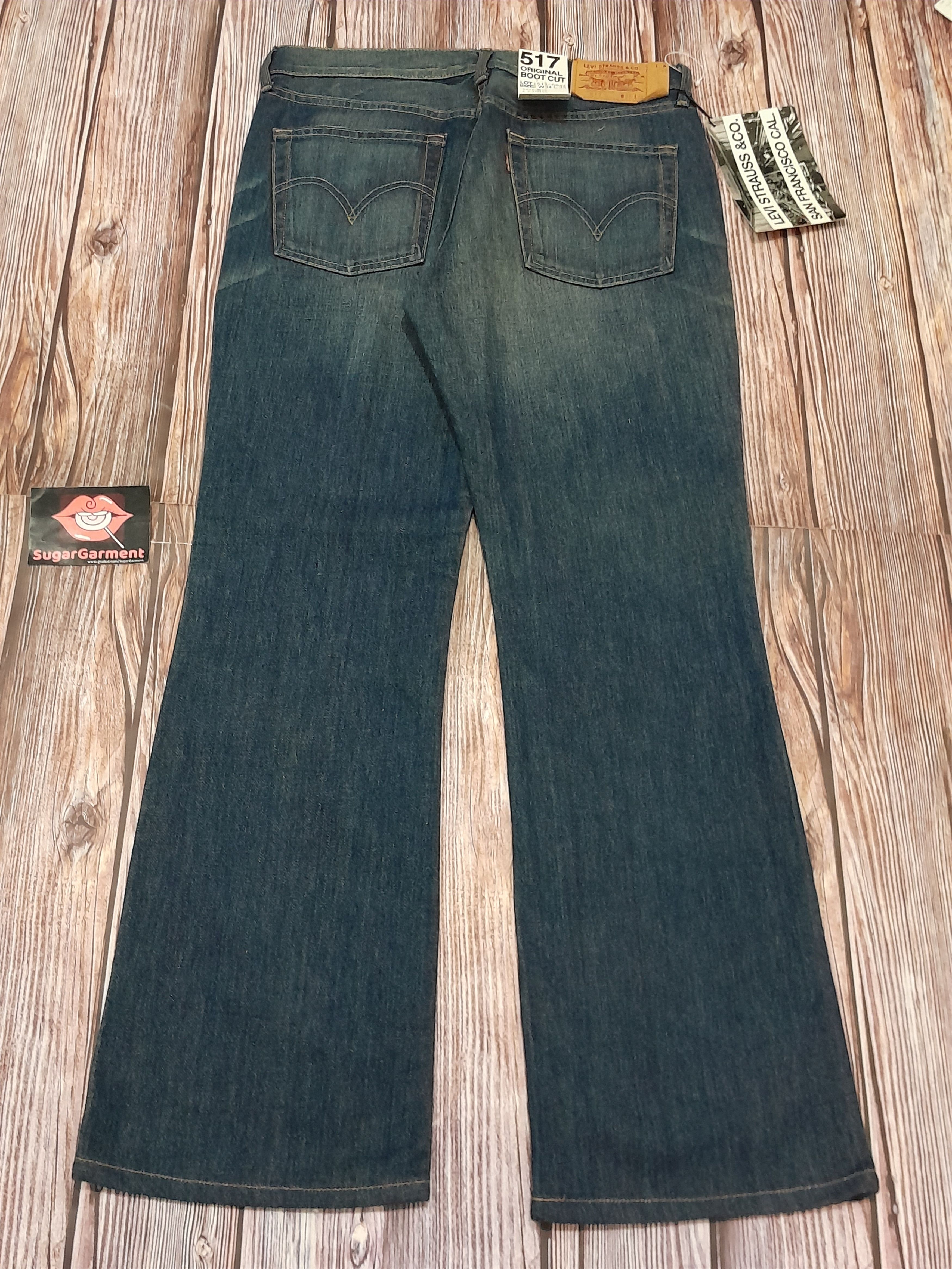 Levi's × Vintage Levis 517 Bootcut Jeans Dead Stock Size US 34 / EU 50 - 12 Thumbnail
