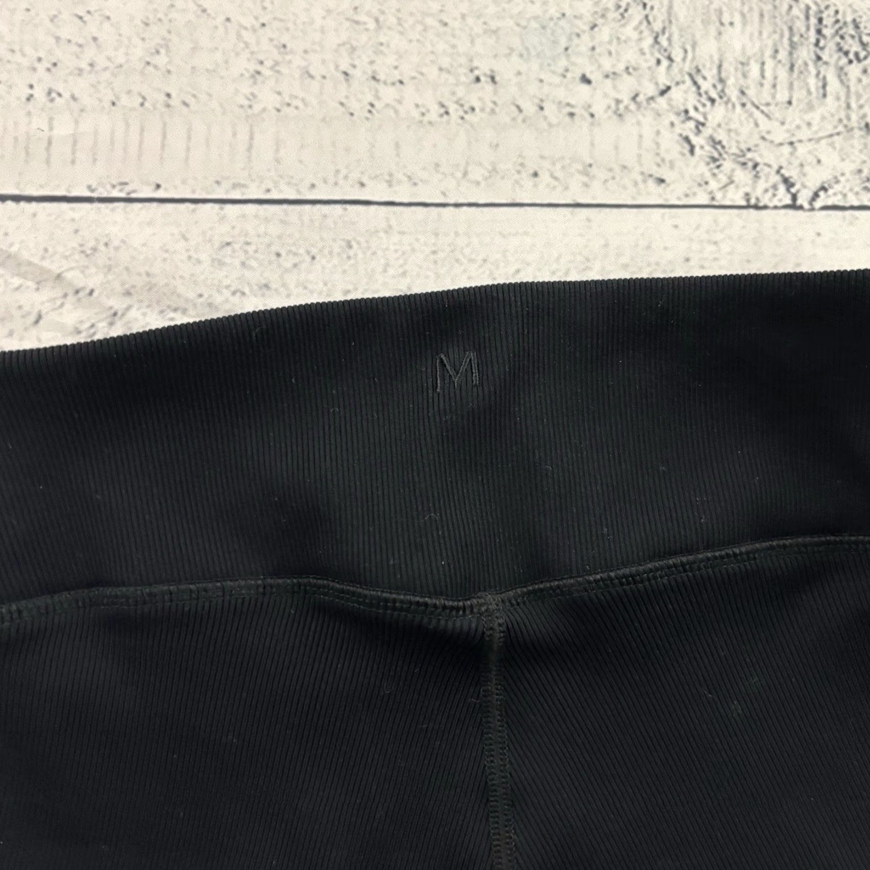 Vintage Monday Body Shorts Women's S Black Athletic Ribbed Body Compression Shorts Women Black S Size 28" / US 6 / IT 42 - 5 Thumbnail