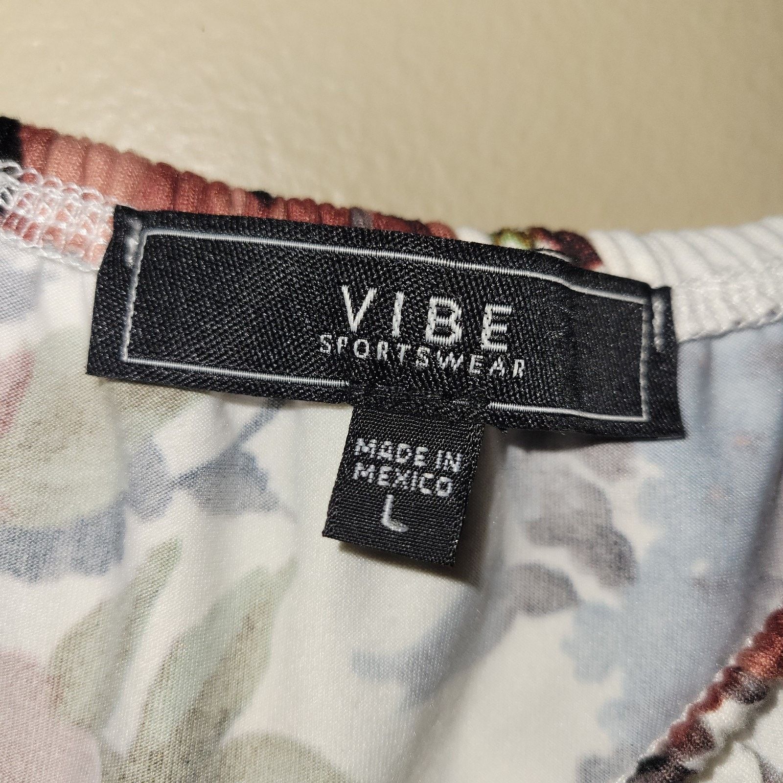 VIBE Vibe multicolor floral slip on dress size L handkerchief hem Size L / US 10 / IT 46 - 5 Thumbnail