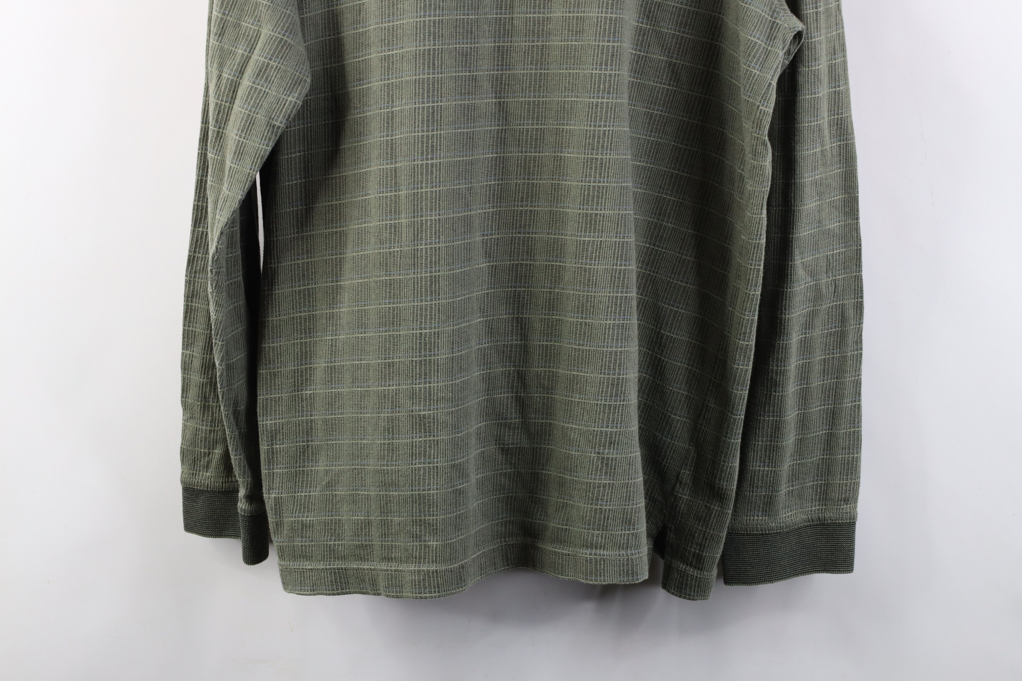Vintage Vintage 90s Streetwear Knit Long Sleeve Rugby Polo Shirt Size US L / EU 52-54 / 3 - 10 Thumbnail