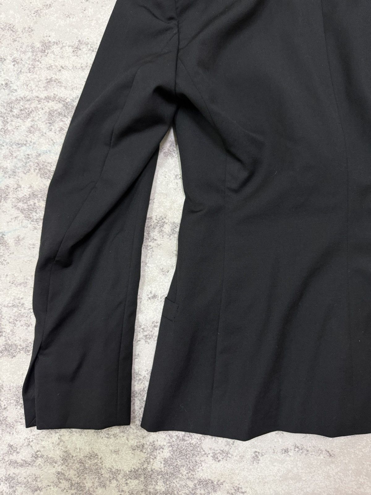 Versace Vintage 90s Gianni Versace Couture Minimalist Blazer Size XS / US 0-2 / IT 36-38 - 14 Thumbnail