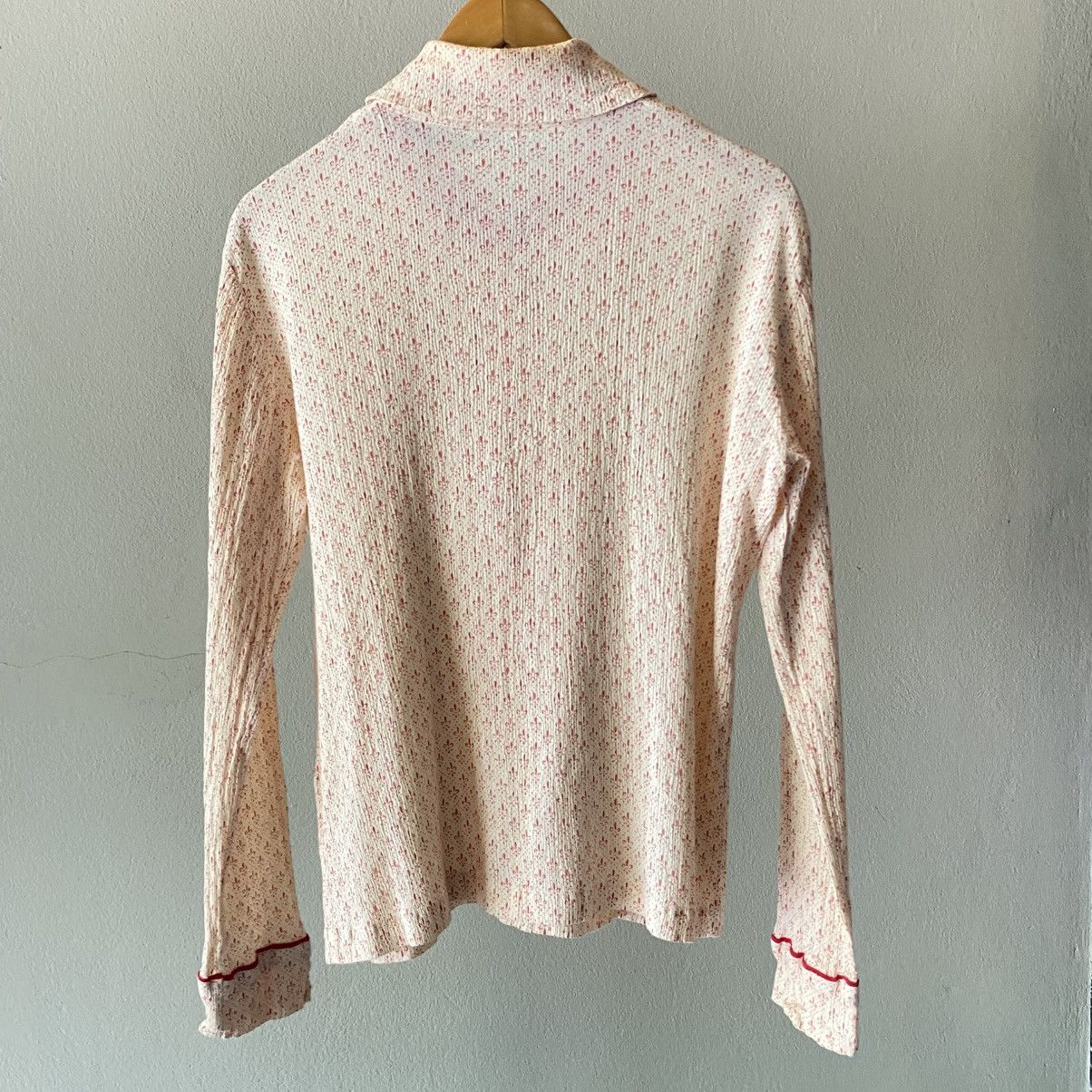Tsumori Chisato TSUMORI CHISATO Retro Button-Up with Red Trim Size XS / US 0-2 / IT 36-38 - 7 Thumbnail