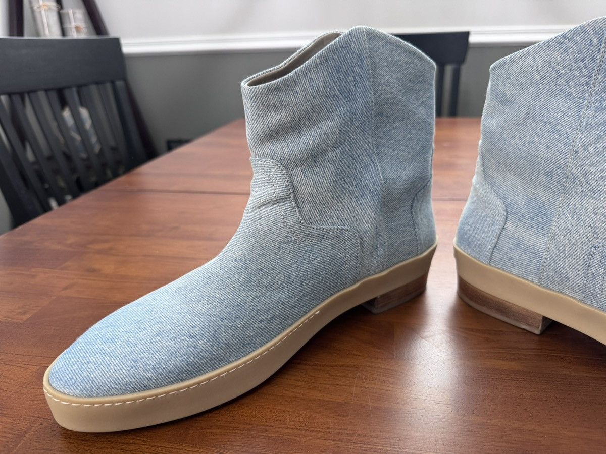Fear of God Fear of God Sixth Collection Chelsea Denim Boot Size US 12 / EU 45 - 15 Thumbnail
