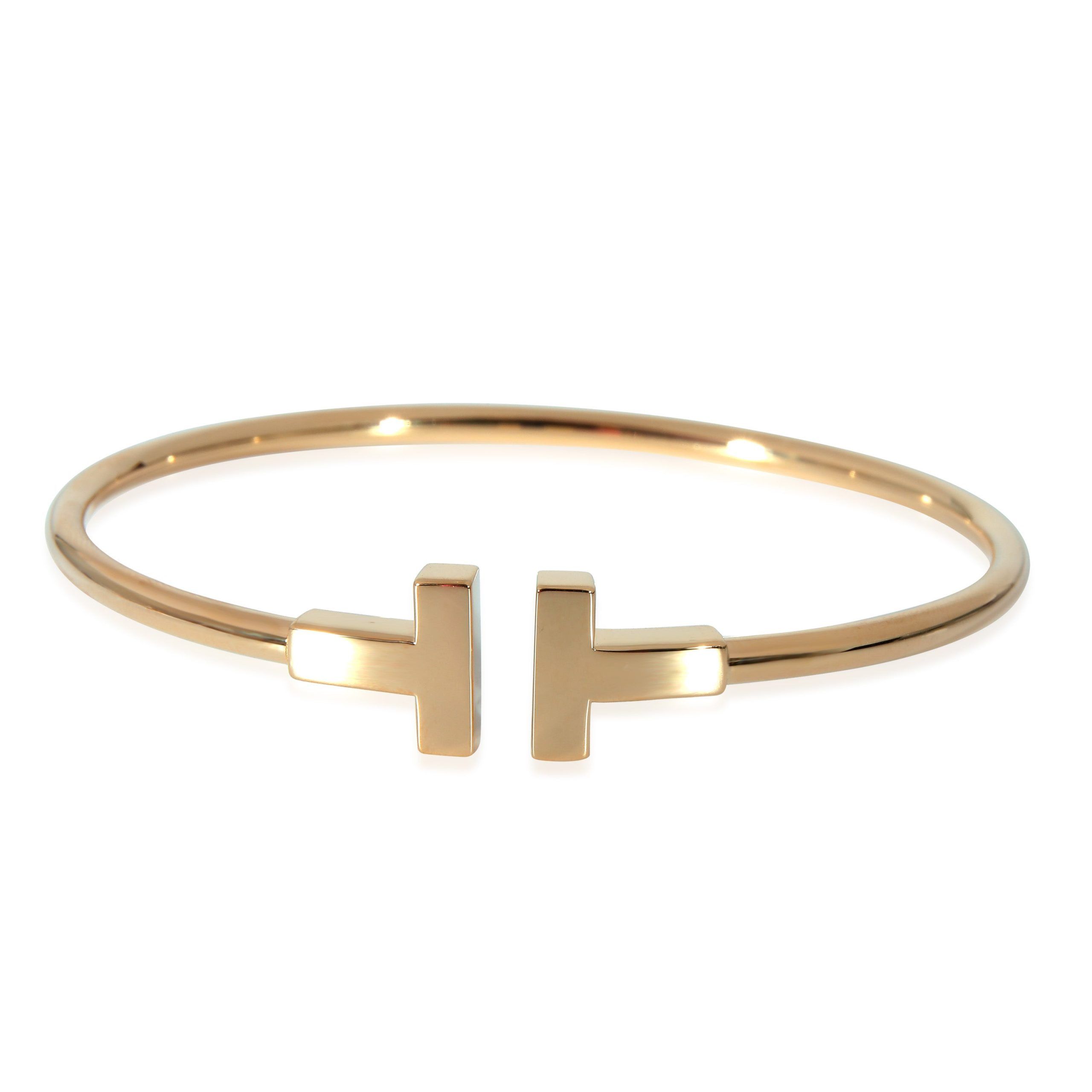 Tiffany & Co. Tiffany & Co. Tiffany T Bracelet in 18k Yellow Gold Size ONE SIZE - 1 Thumbnail