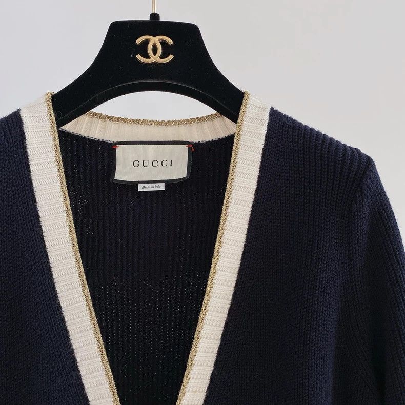 Gucci Gucci Knitted cardigan coat Size S / US 4 / IT 40 - 3 Thumbnail