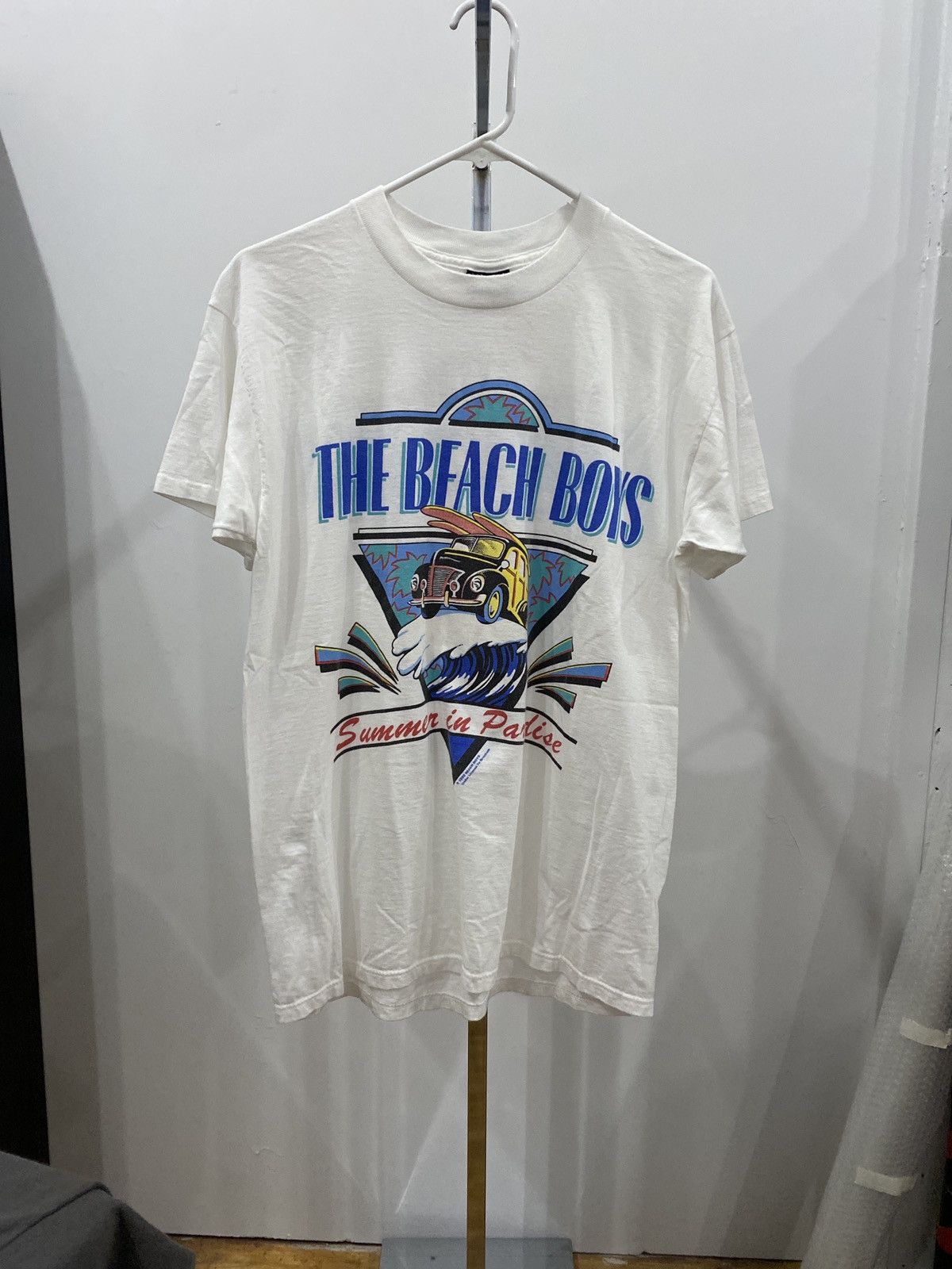 Brockum Vintage Beach Boys 93’ Summer in Paradise Tour T-Shirt Size US L / EU 52-54 / 3 - 3 Thumbnail